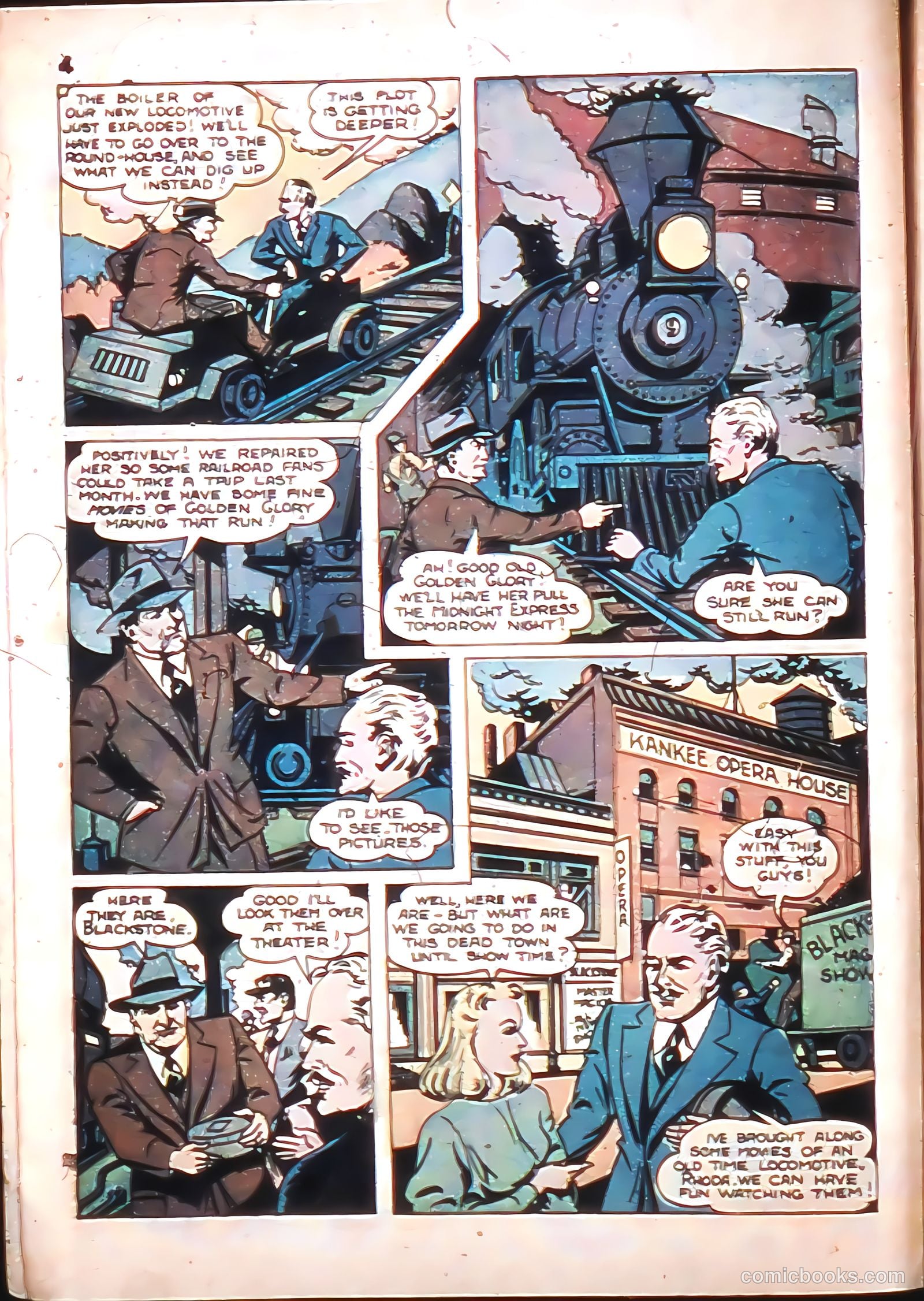 Blackstone Master Magician Comics #3 — page 6 of 52