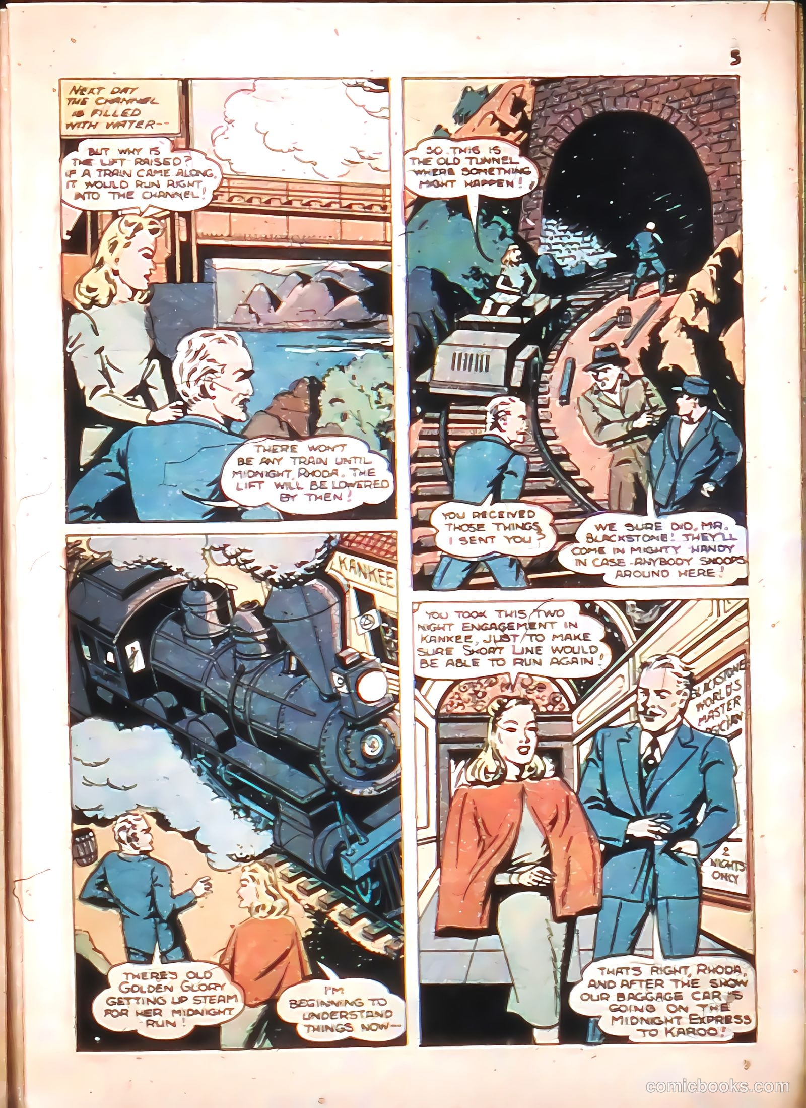Blackstone Master Magician Comics #3 — page 7 of 52
