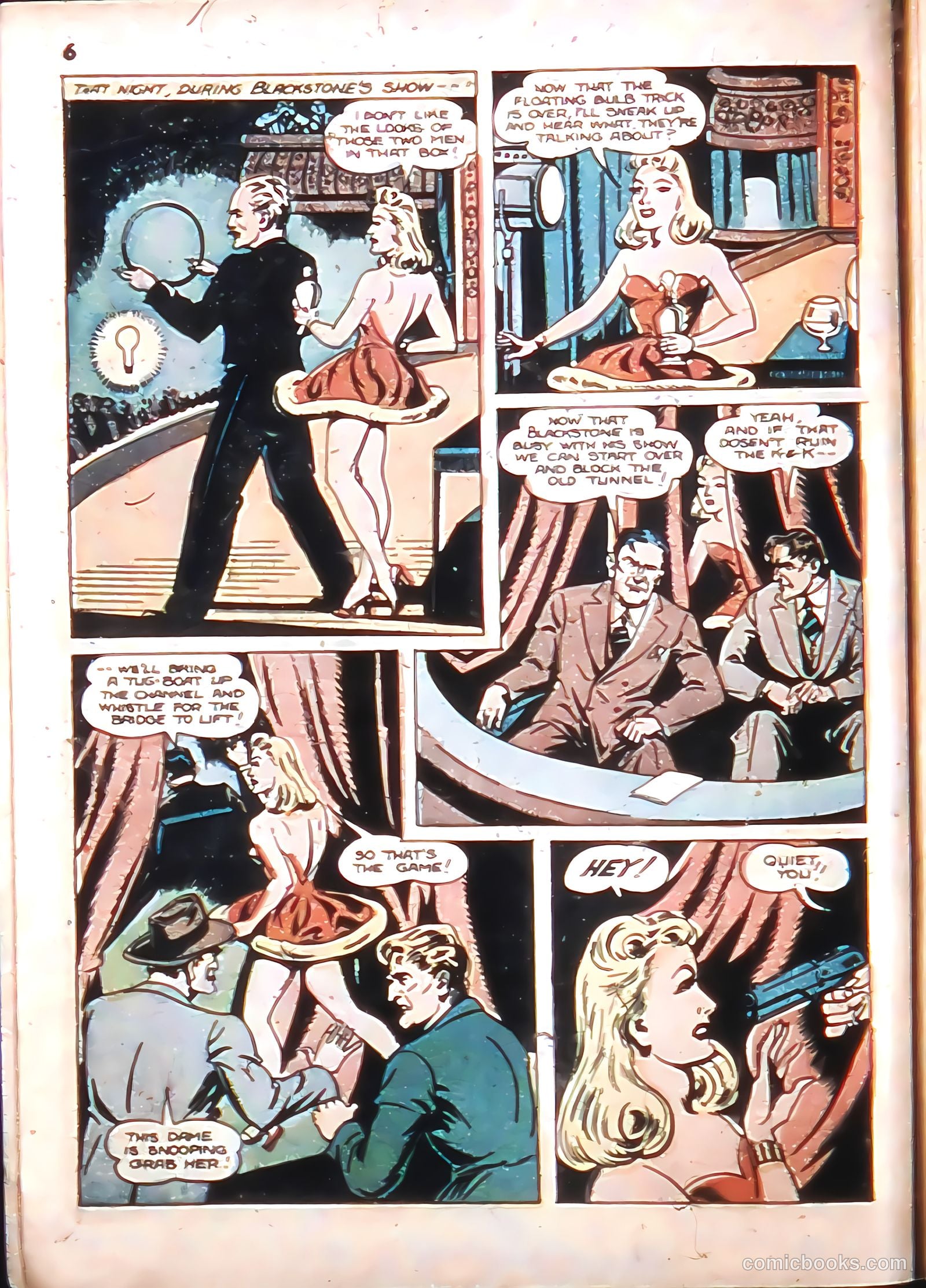 Blackstone Master Magician Comics #3 — page 8 of 52