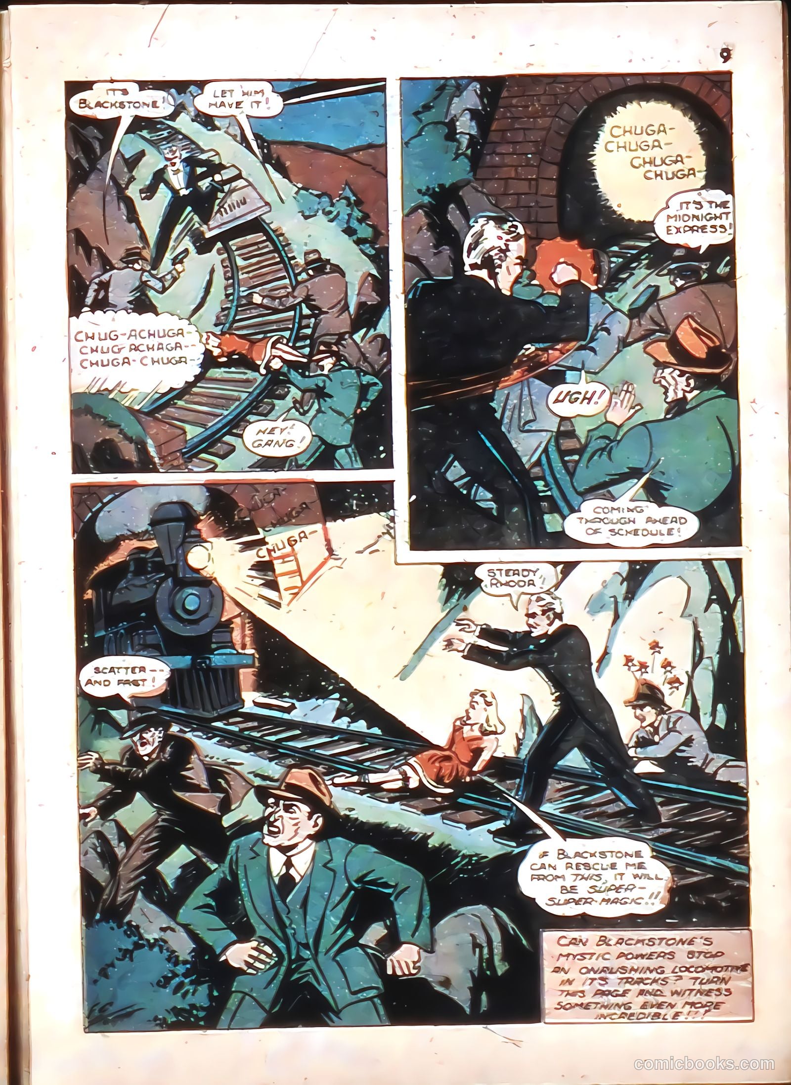Blackstone Master Magician Comics #3 — page 11 of 52