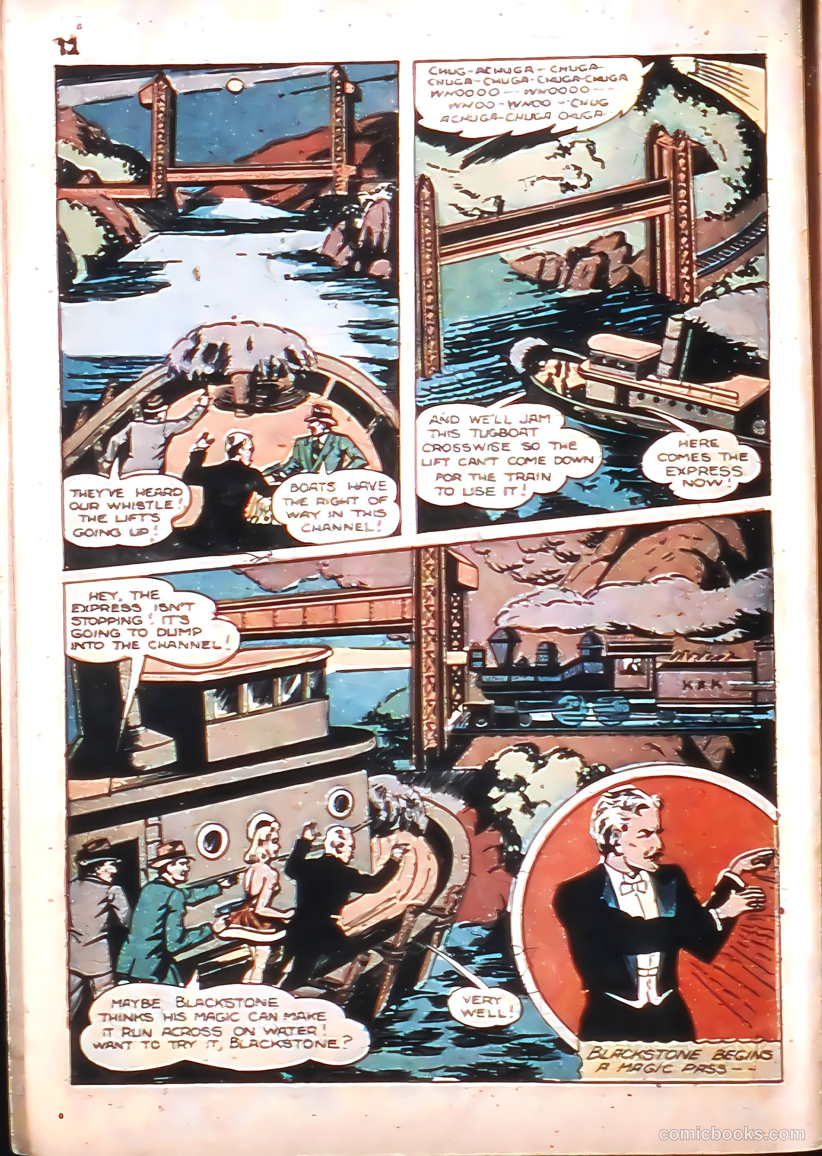 Blackstone Master Magician Comics #3 — page 14 of 52