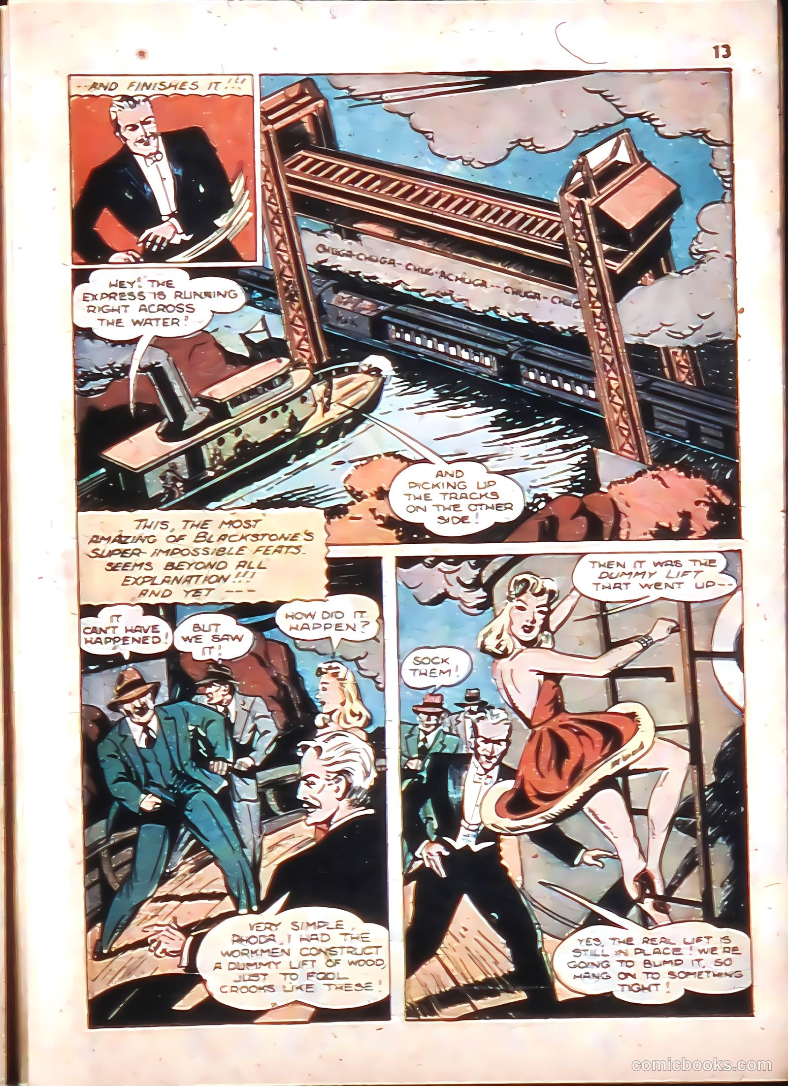 Blackstone Master Magician Comics #3 — page 15 of 52