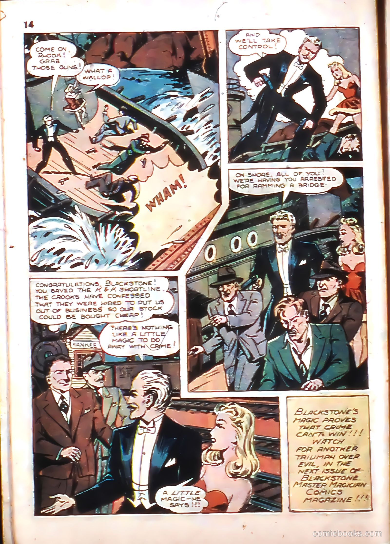 Blackstone Master Magician Comics #3 — page 16 of 52