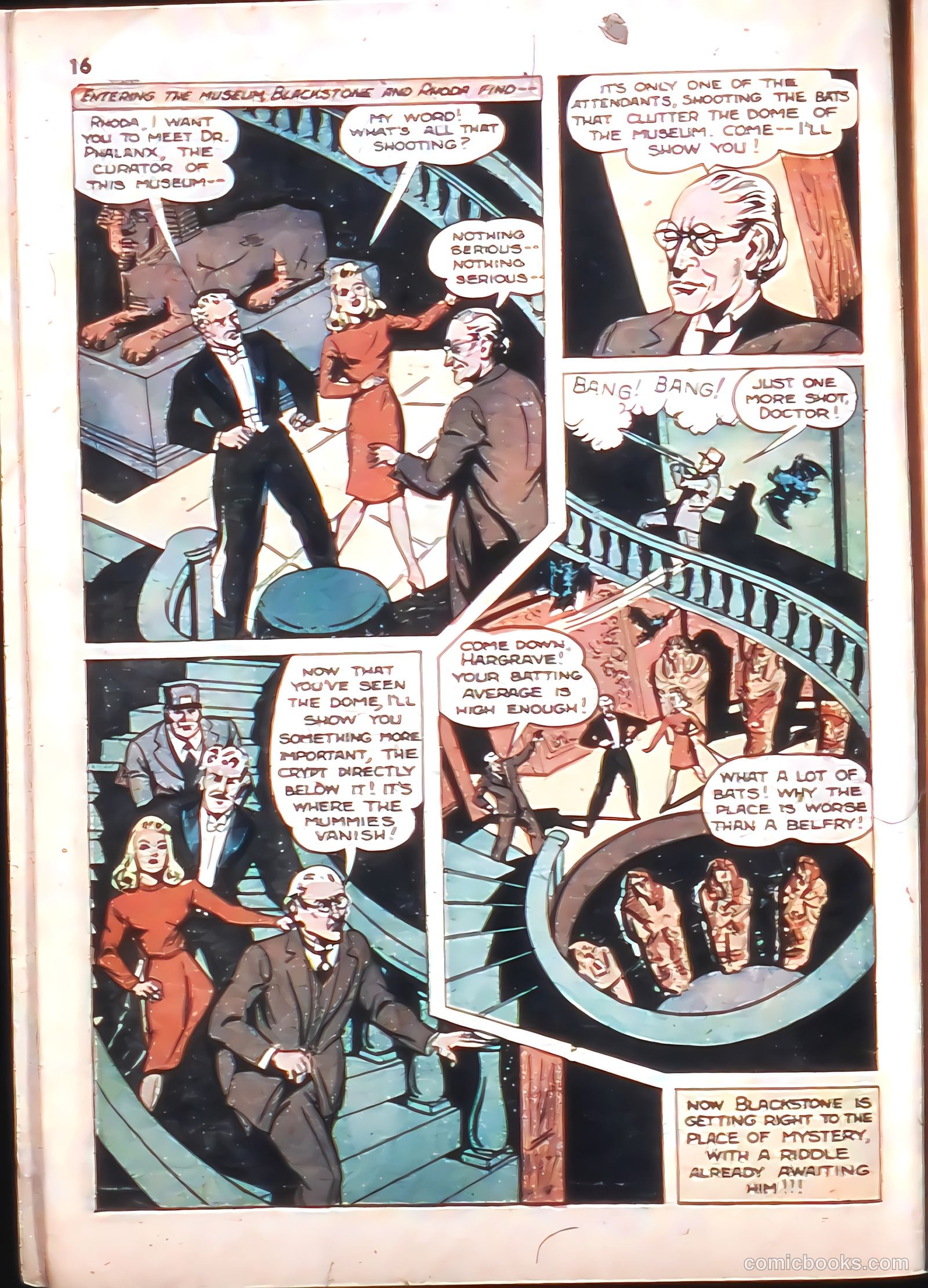 Blackstone Master Magician Comics #3 — page 18 of 52