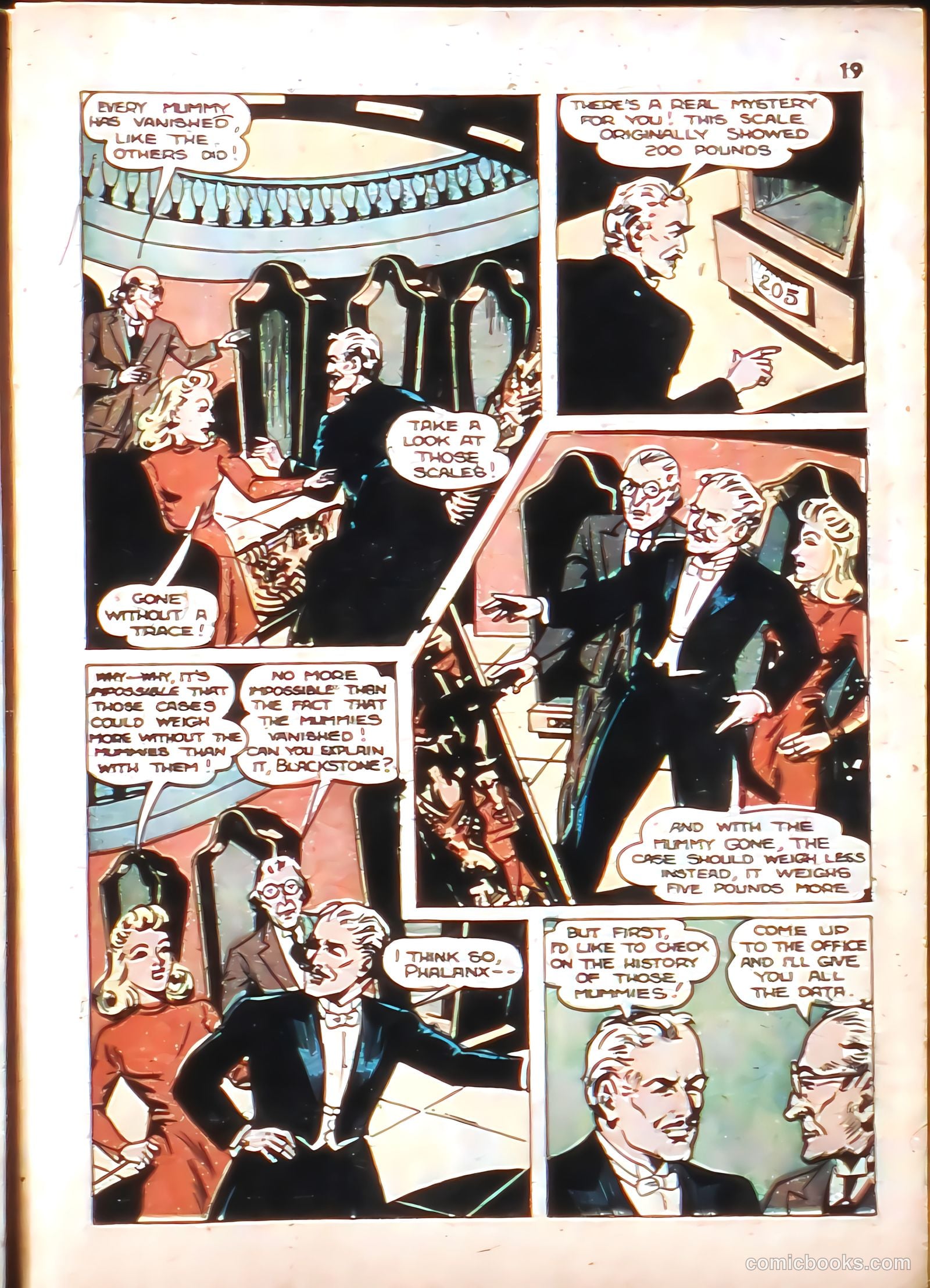 Blackstone Master Magician Comics #3 — page 21 of 52