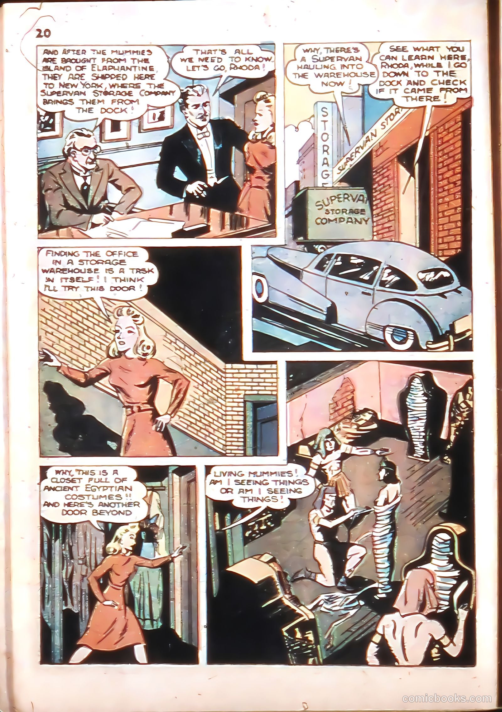 Blackstone Master Magician Comics #3 — page 22 of 52