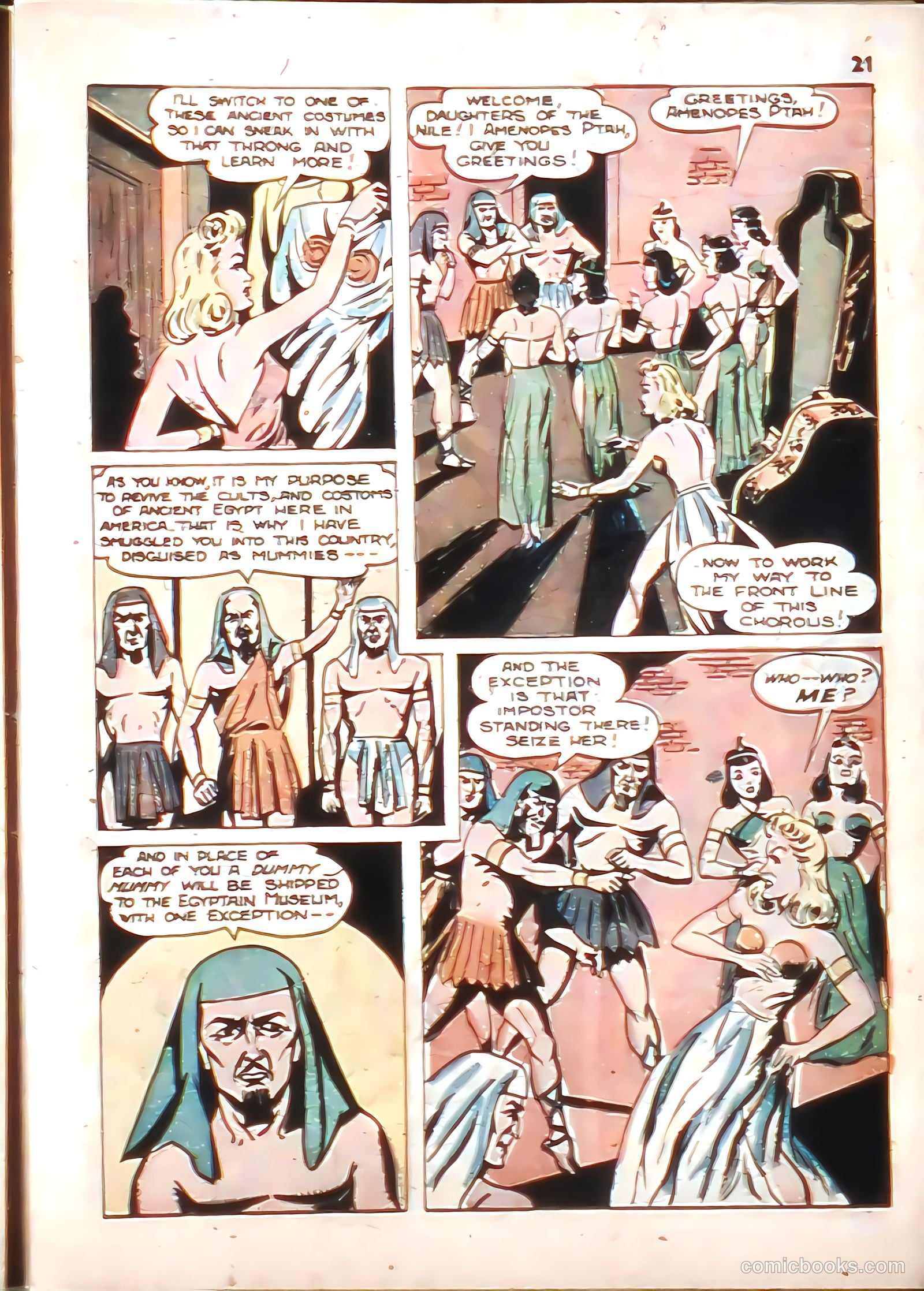 Blackstone Master Magician Comics #3 — page 23 of 52