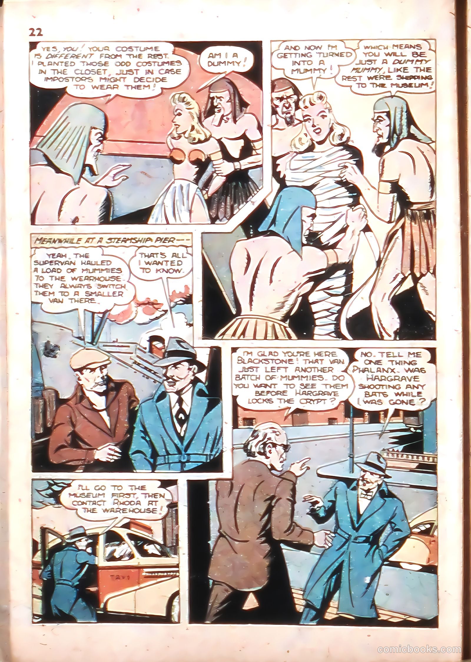 Blackstone Master Magician Comics #3 — page 24 of 52