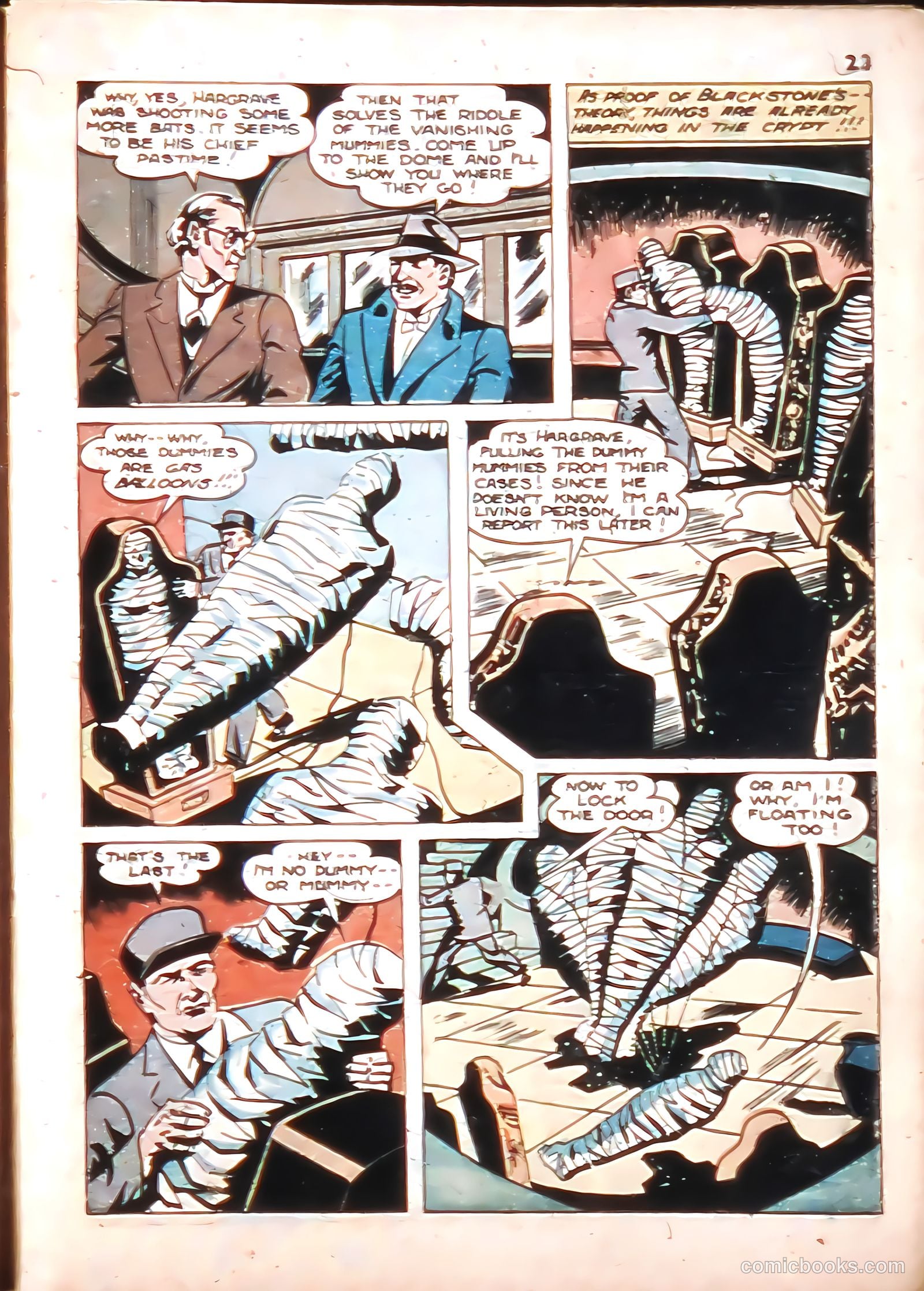 Blackstone Master Magician Comics #3 — page 25 of 52