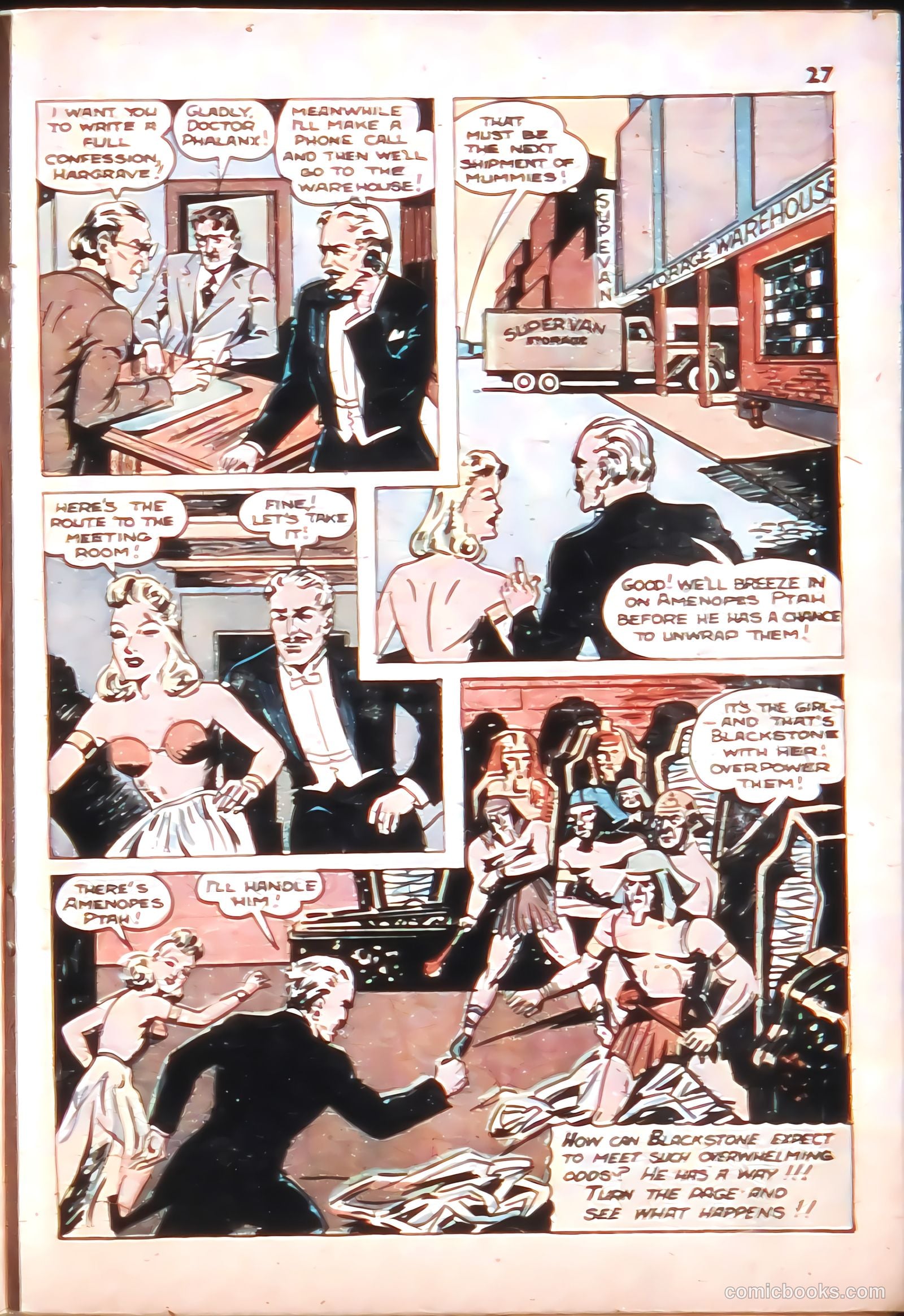 Blackstone Master Magician Comics #3 — page 29 of 52
