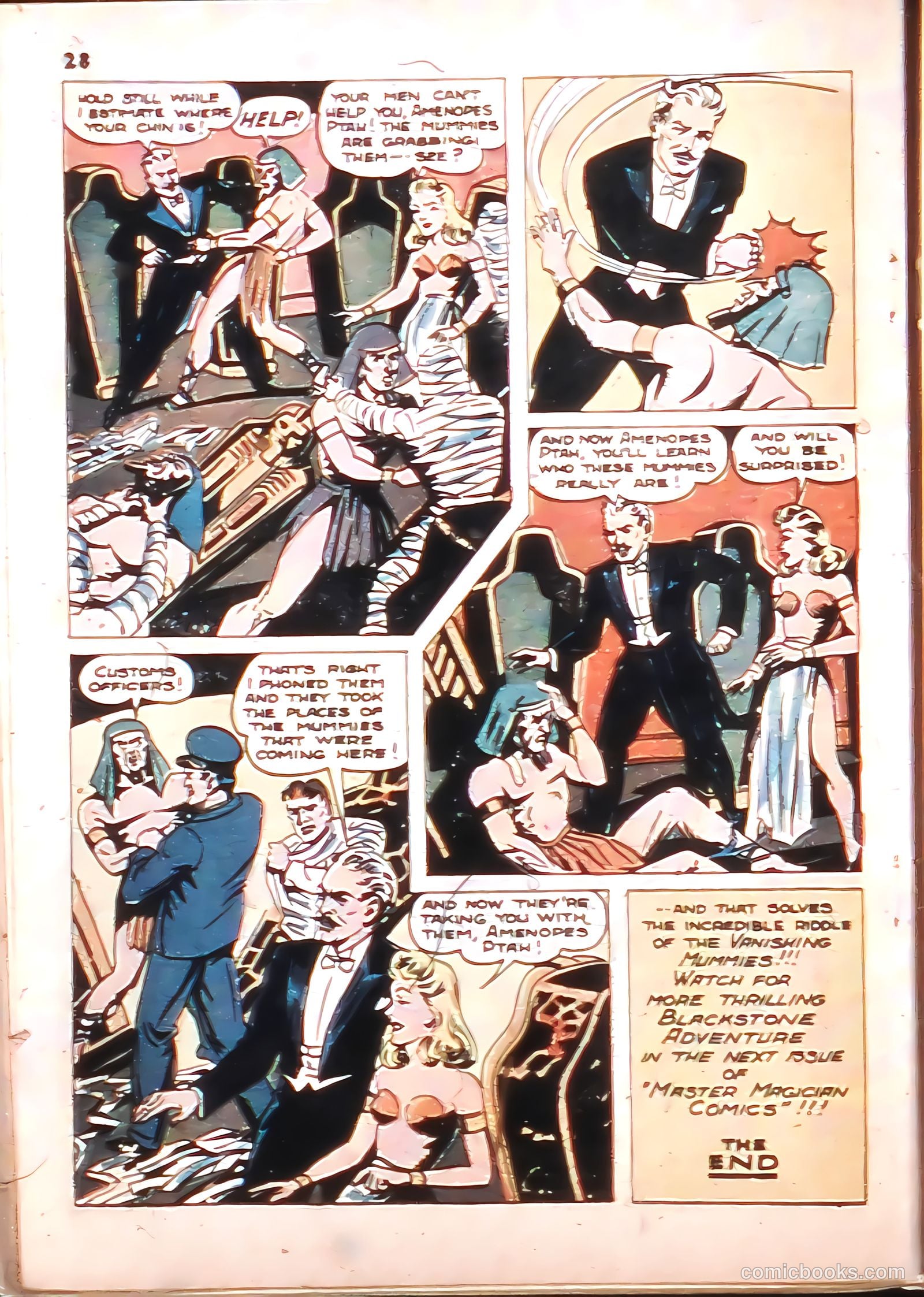 Blackstone Master Magician Comics #3 — page 30 of 52