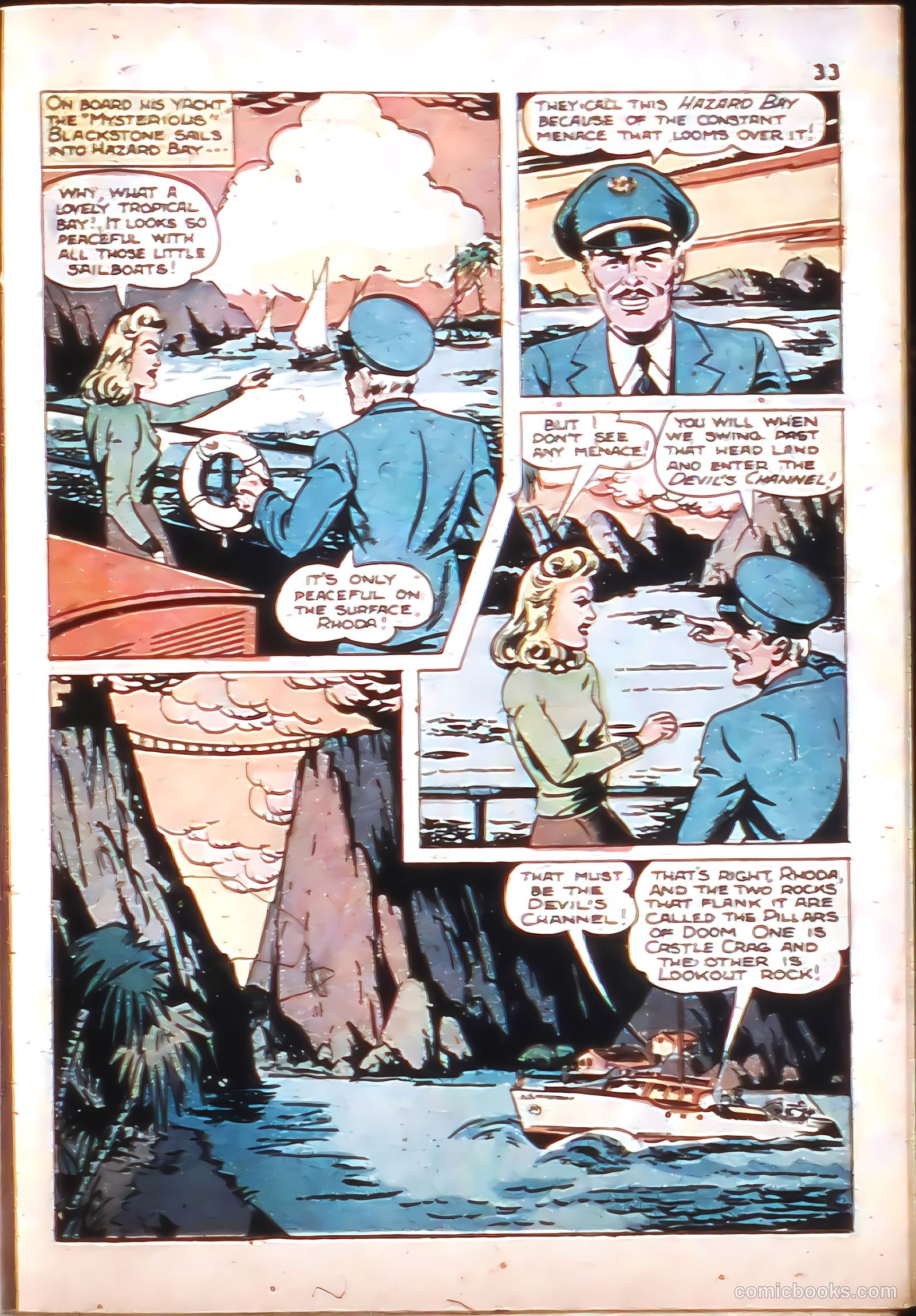 Blackstone Master Magician Comics #3 — page 35 of 52