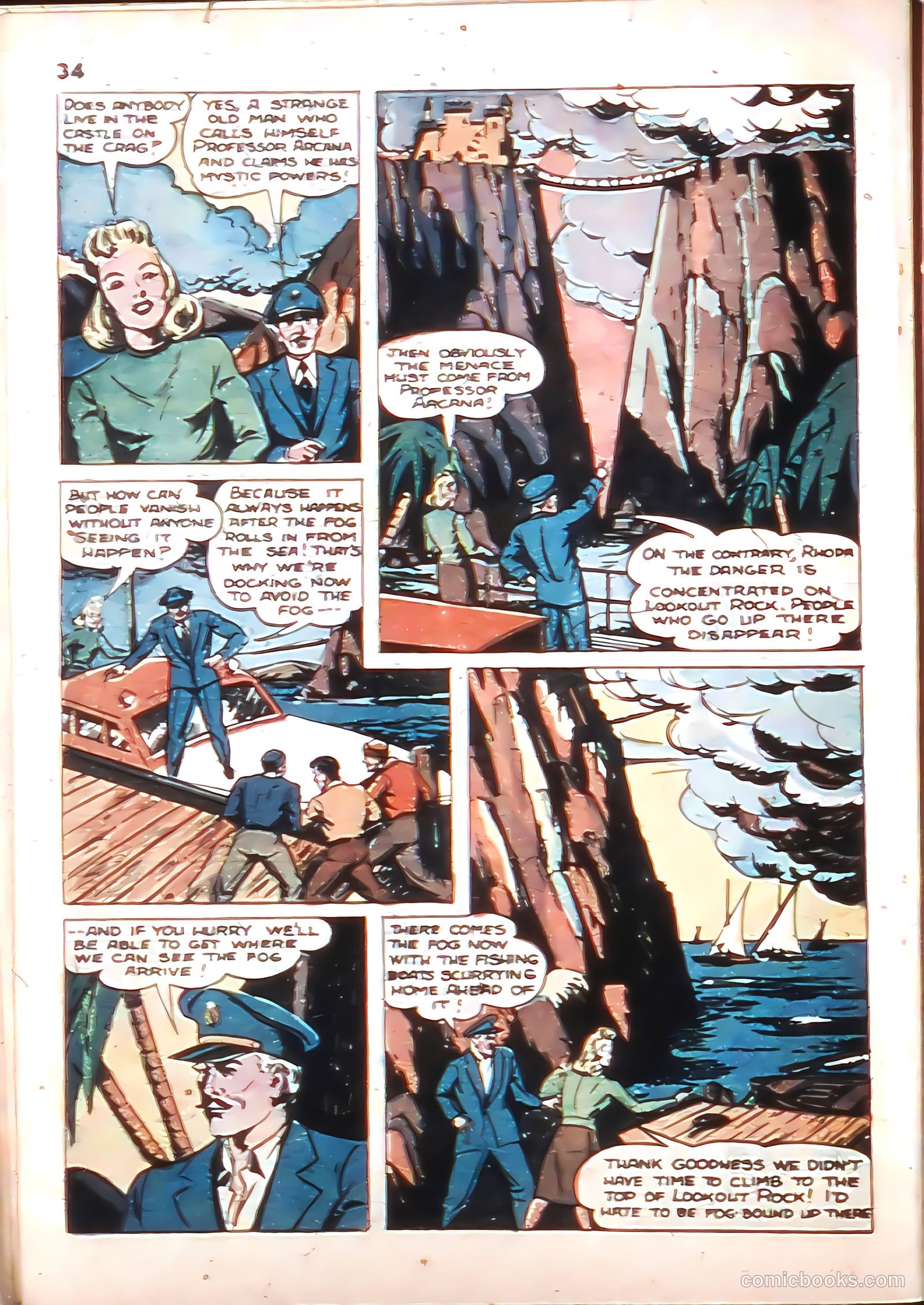 Blackstone Master Magician Comics #3 — page 36 of 52