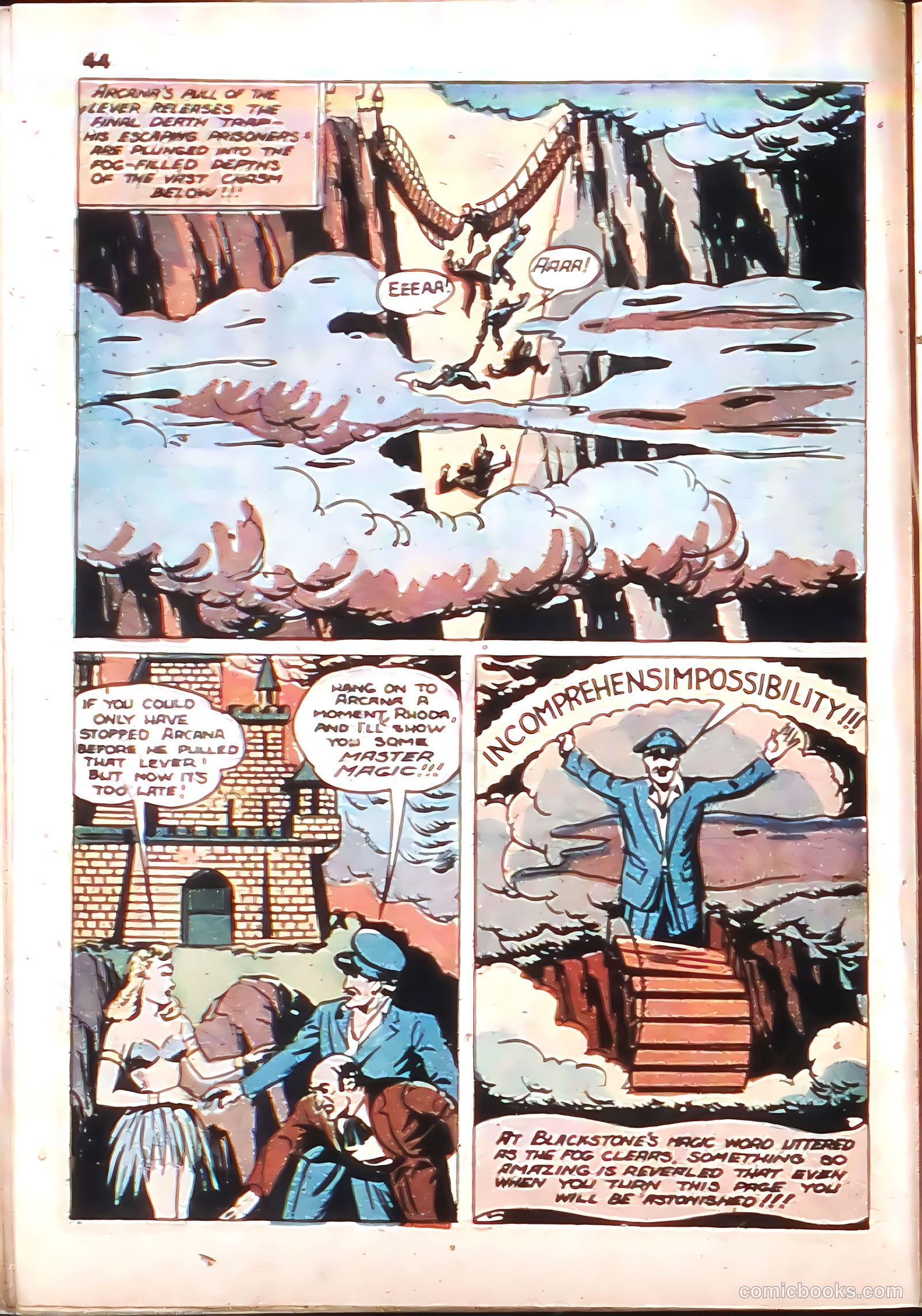 Blackstone Master Magician Comics #3 — page 46 of 52