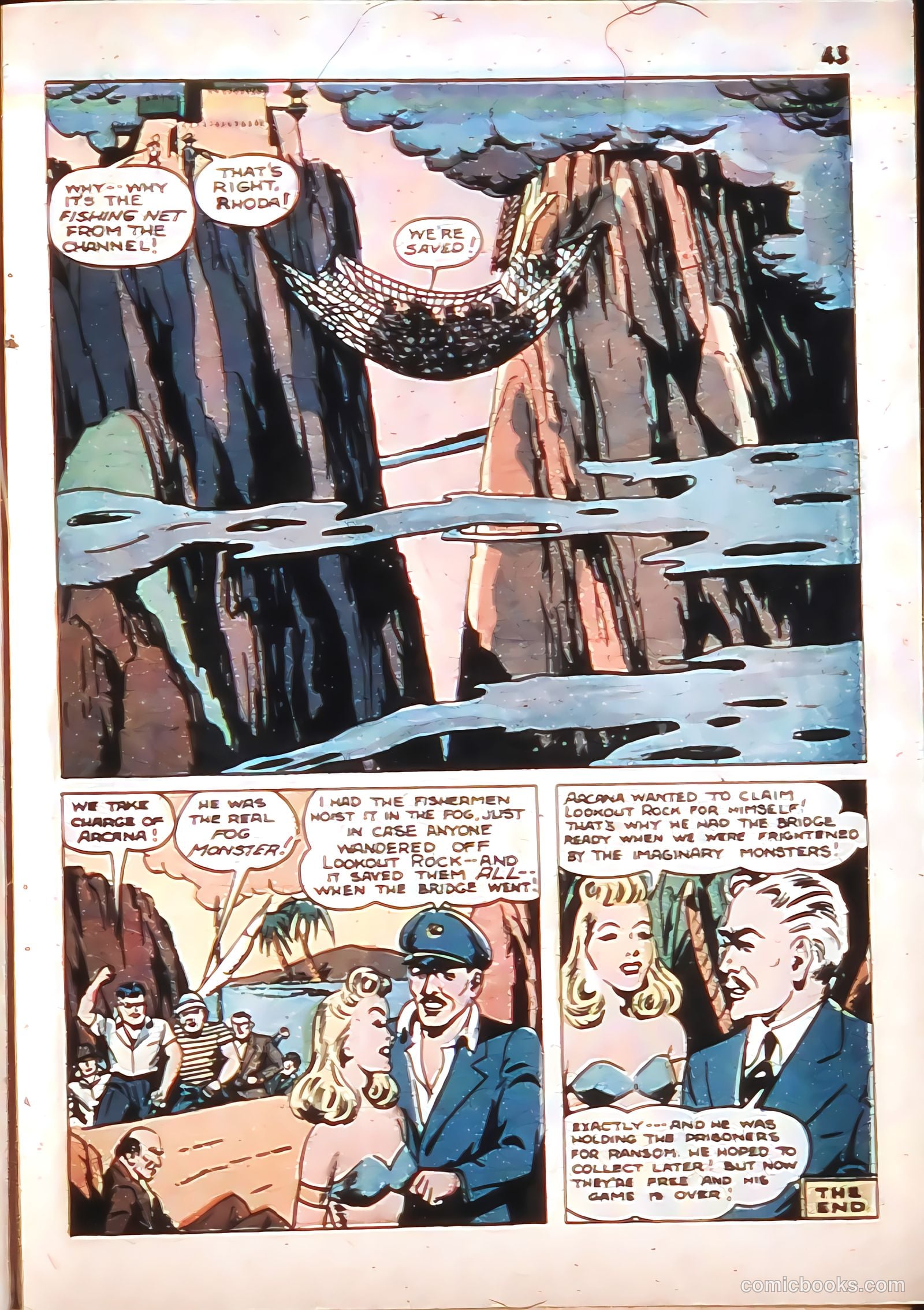 Blackstone Master Magician Comics #3 — page 47 of 52