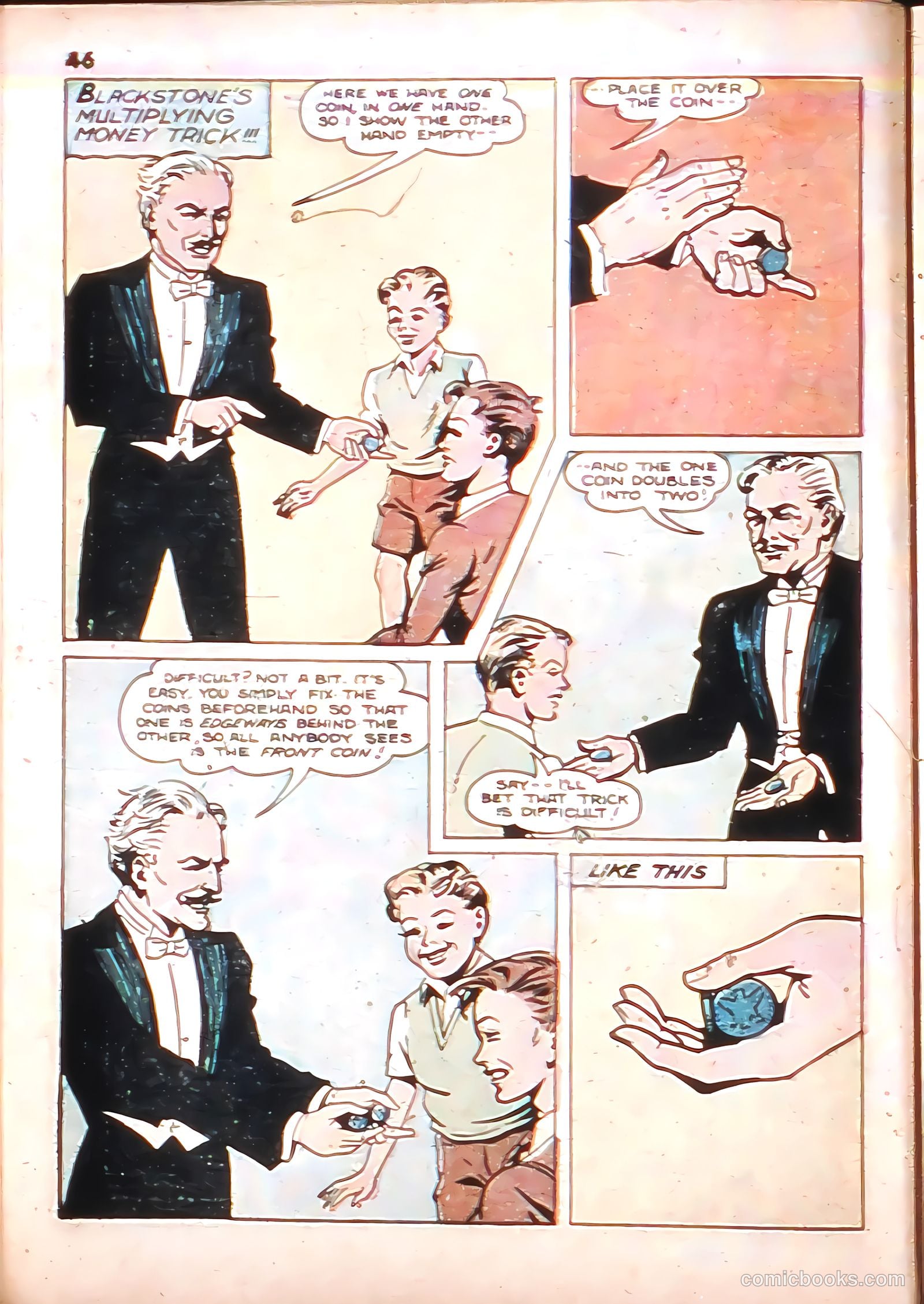 Blackstone Master Magician Comics #3 — page 48 of 52