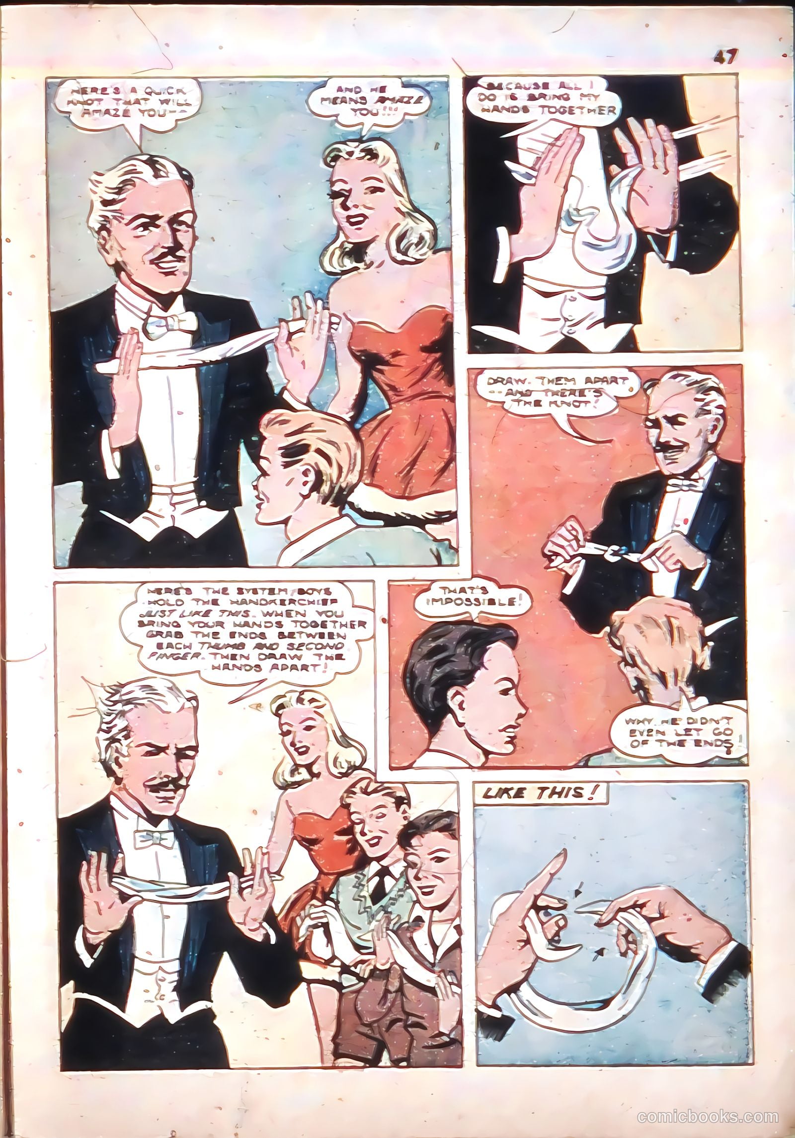 Blackstone Master Magician Comics #3 — page 49 of 52