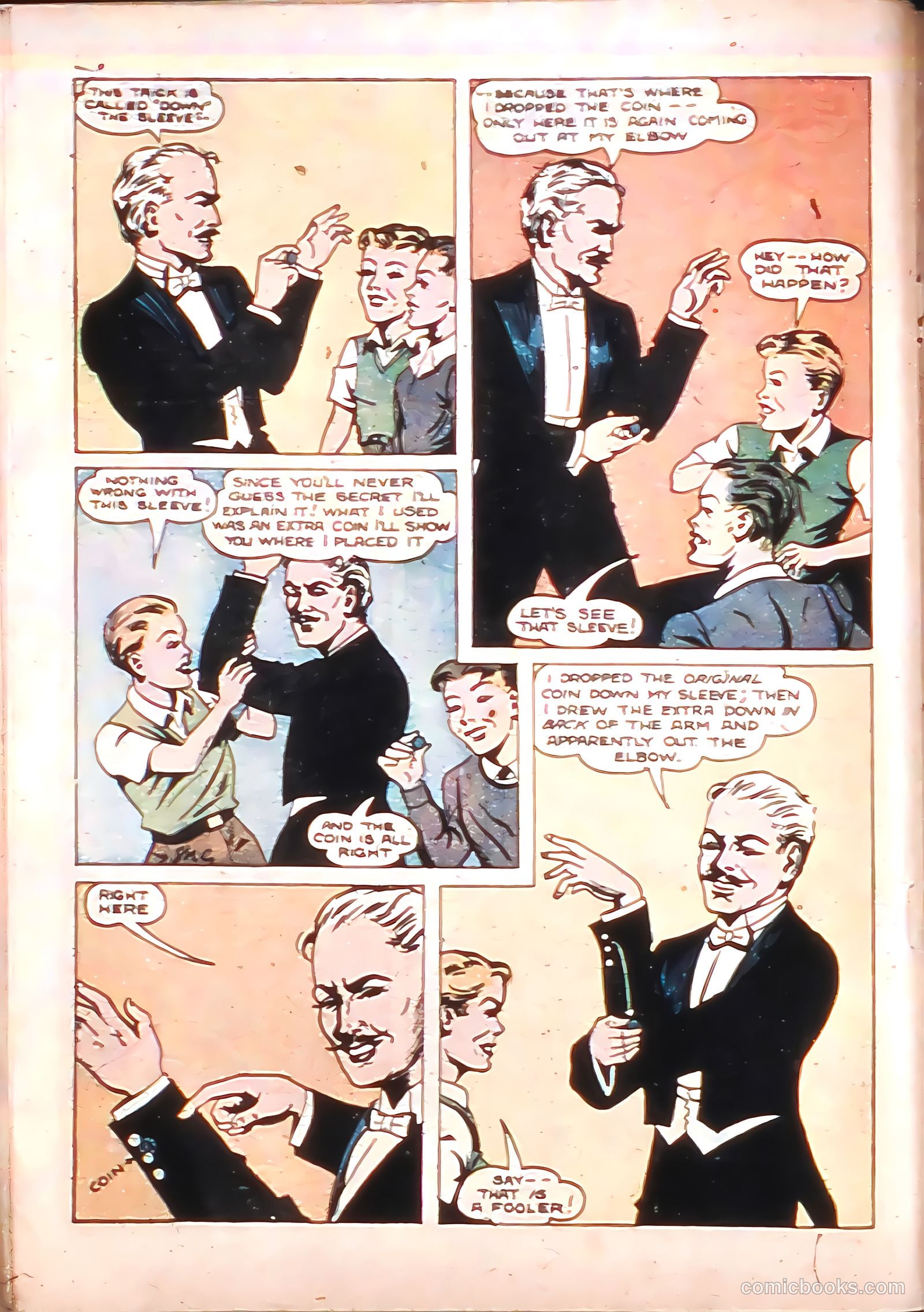 Blackstone Master Magician Comics #3 — page 50 of 52
