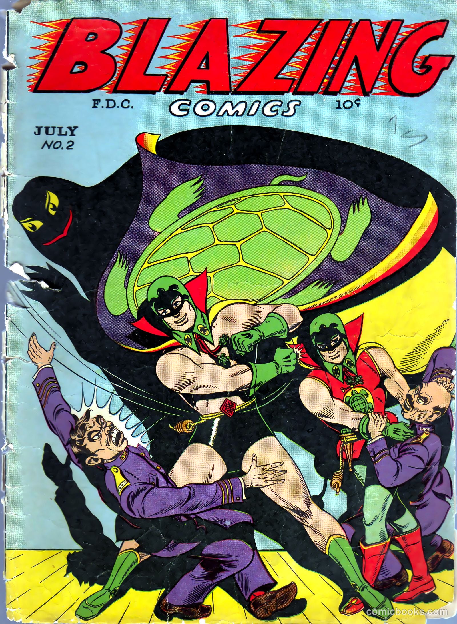 Blazing Comics #2 — page 1 of 52