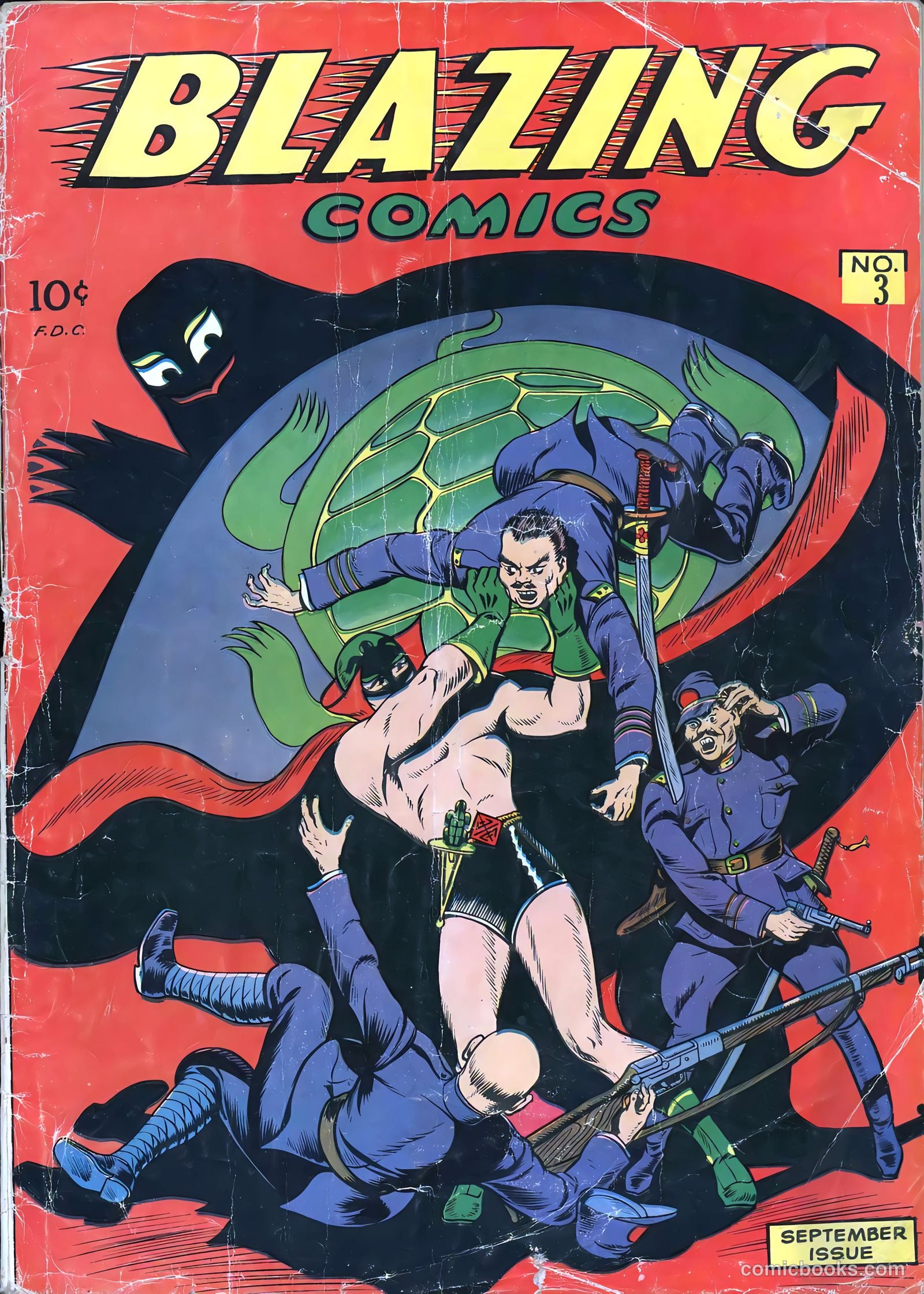 Blazing Comics #3 — page 1 of 52