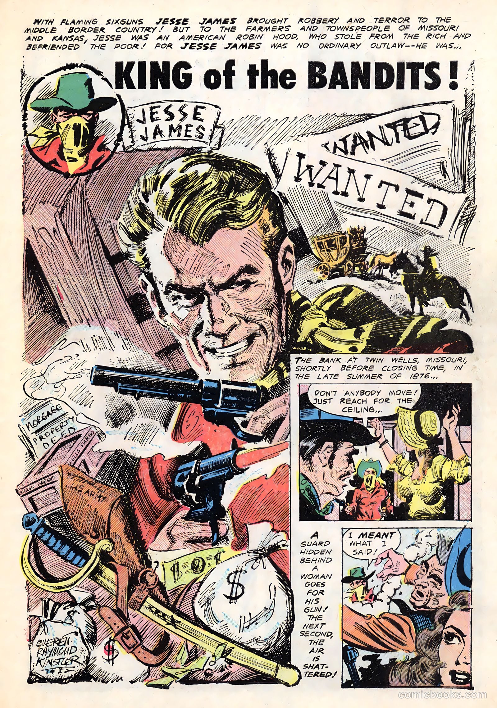 Blazing Six Guns #1 — page 3 of 36