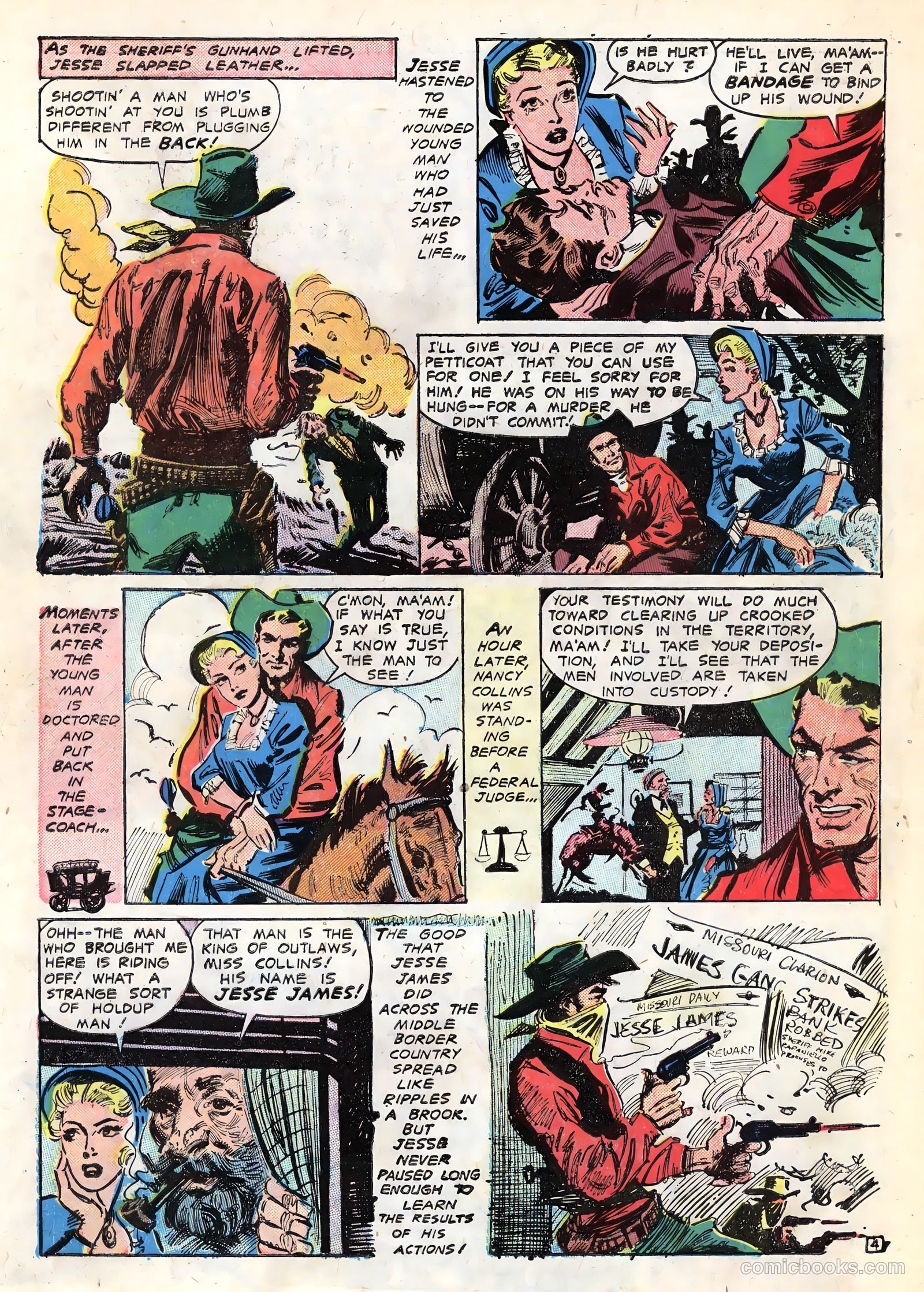 Blazing Six Guns #1 — page 6 of 36
