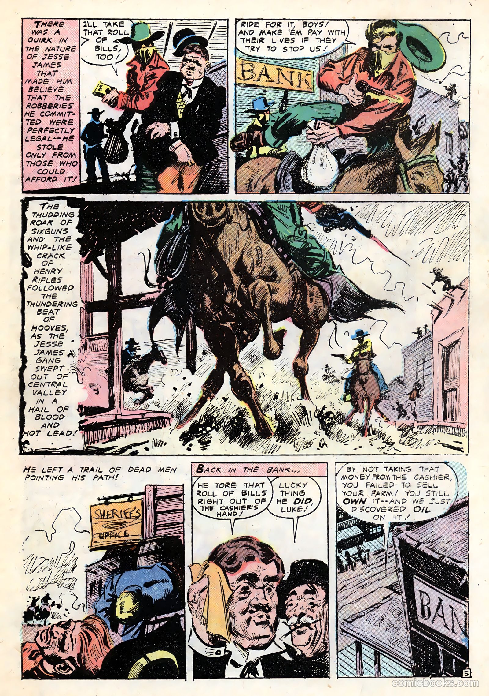 Blazing Six Guns #1 — page 7 of 36