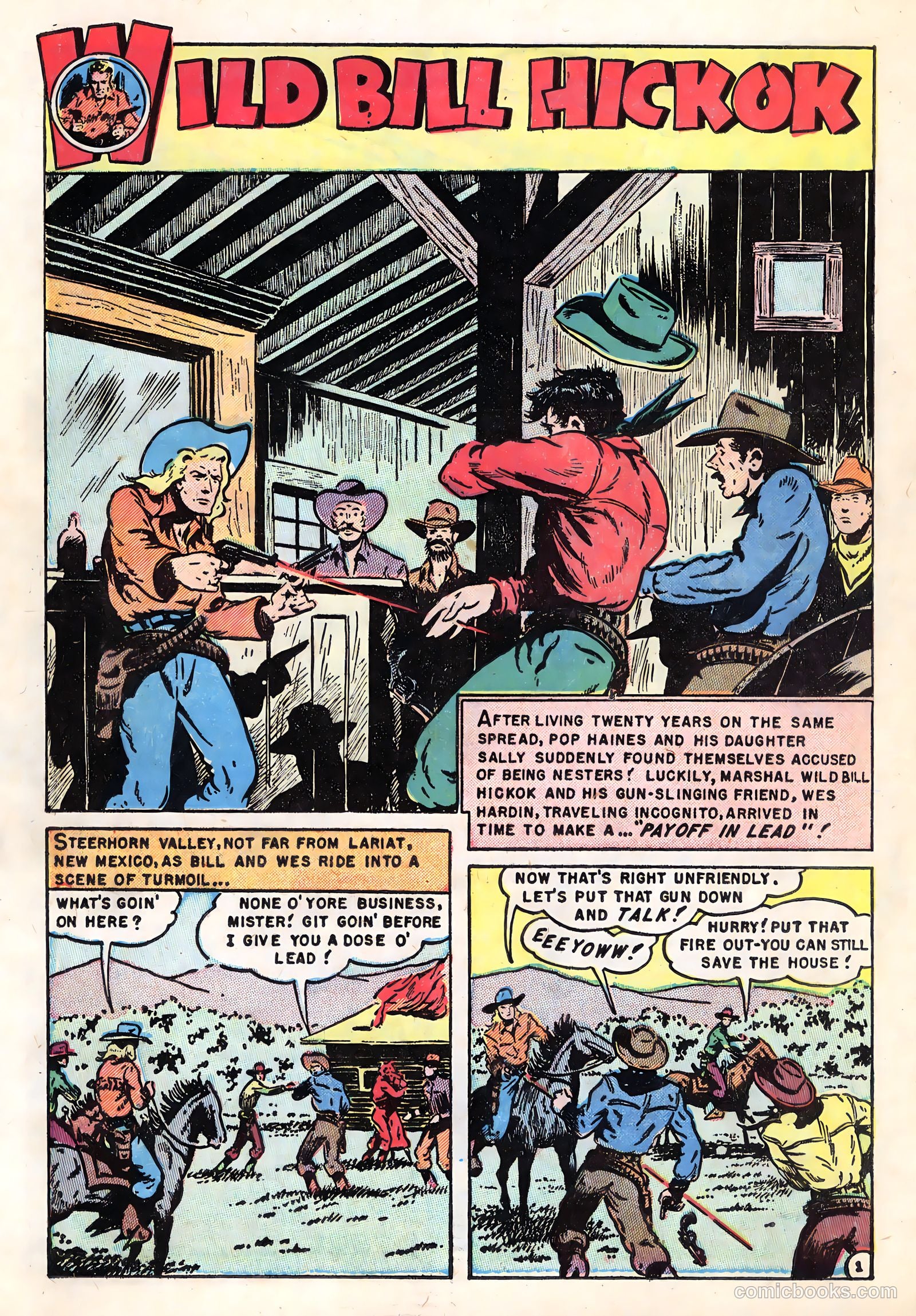 Blazing Six Guns #1 — page 12 of 36