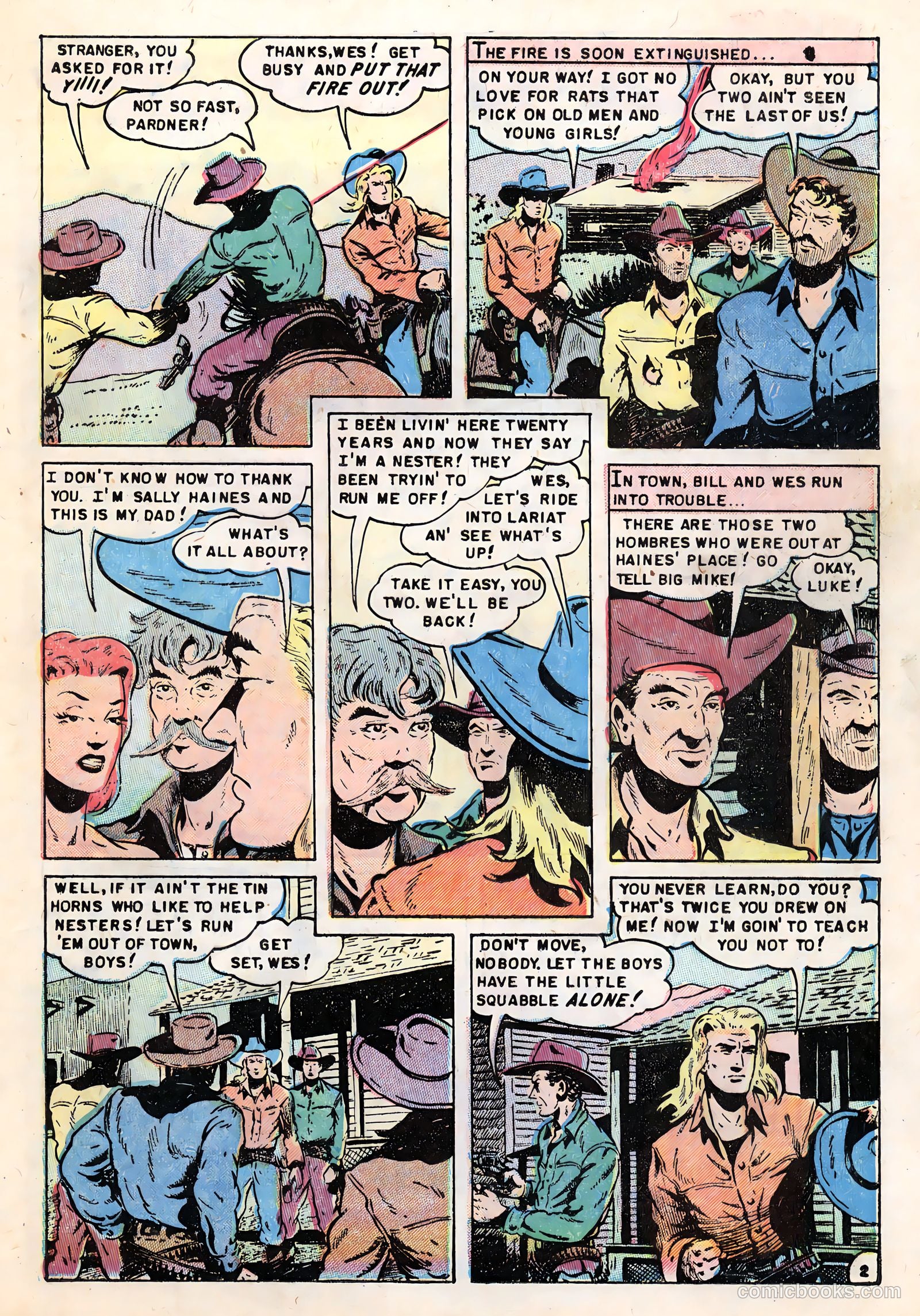 Blazing Six Guns #1 — page 13 of 36