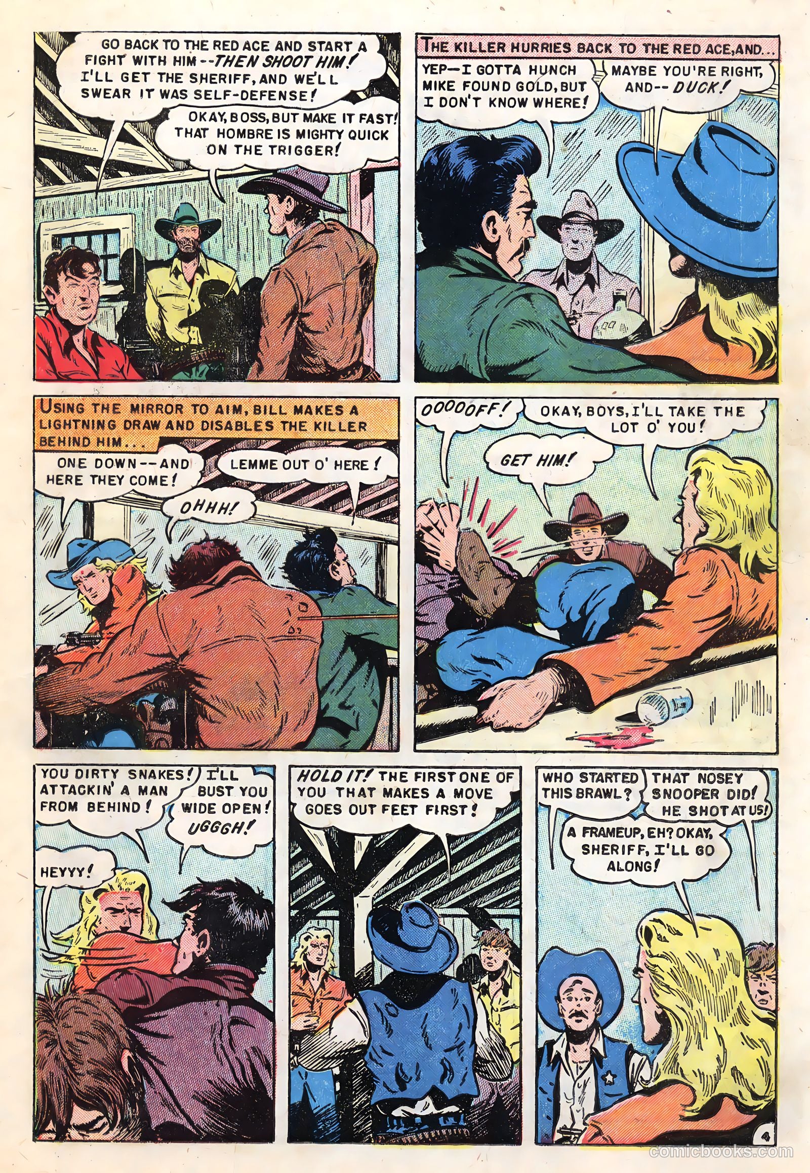 Blazing Six Guns #1 — page 15 of 36
