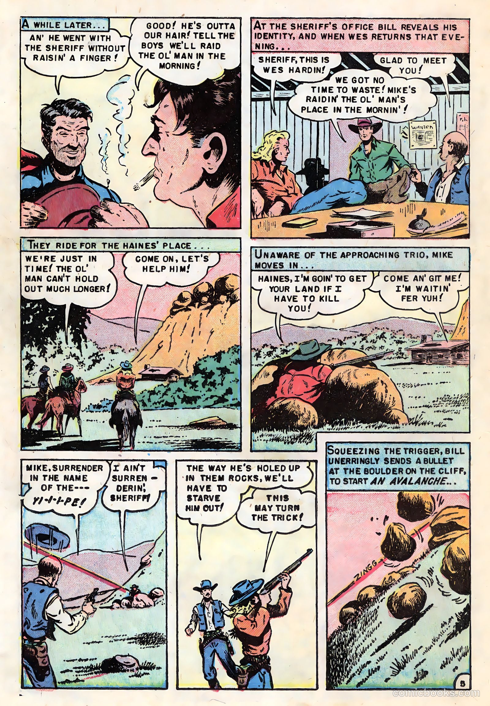 Blazing Six Guns #1 — page 16 of 36