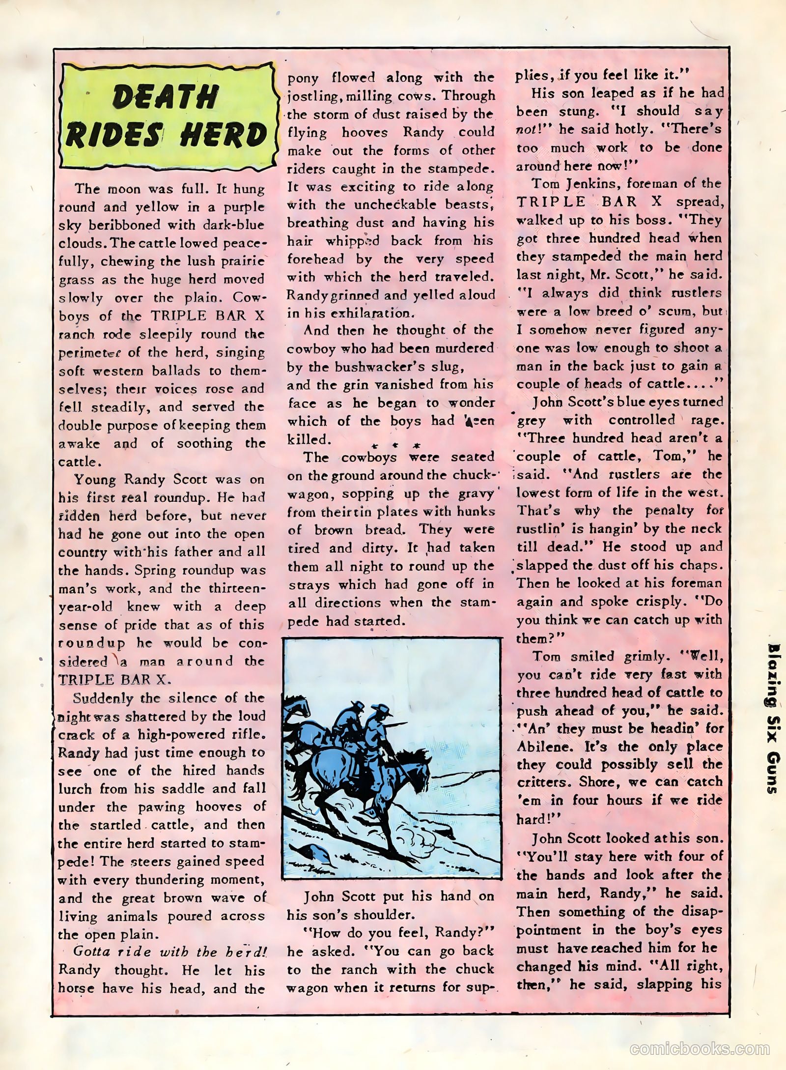 Blazing Six Guns #1 — page 18 of 36