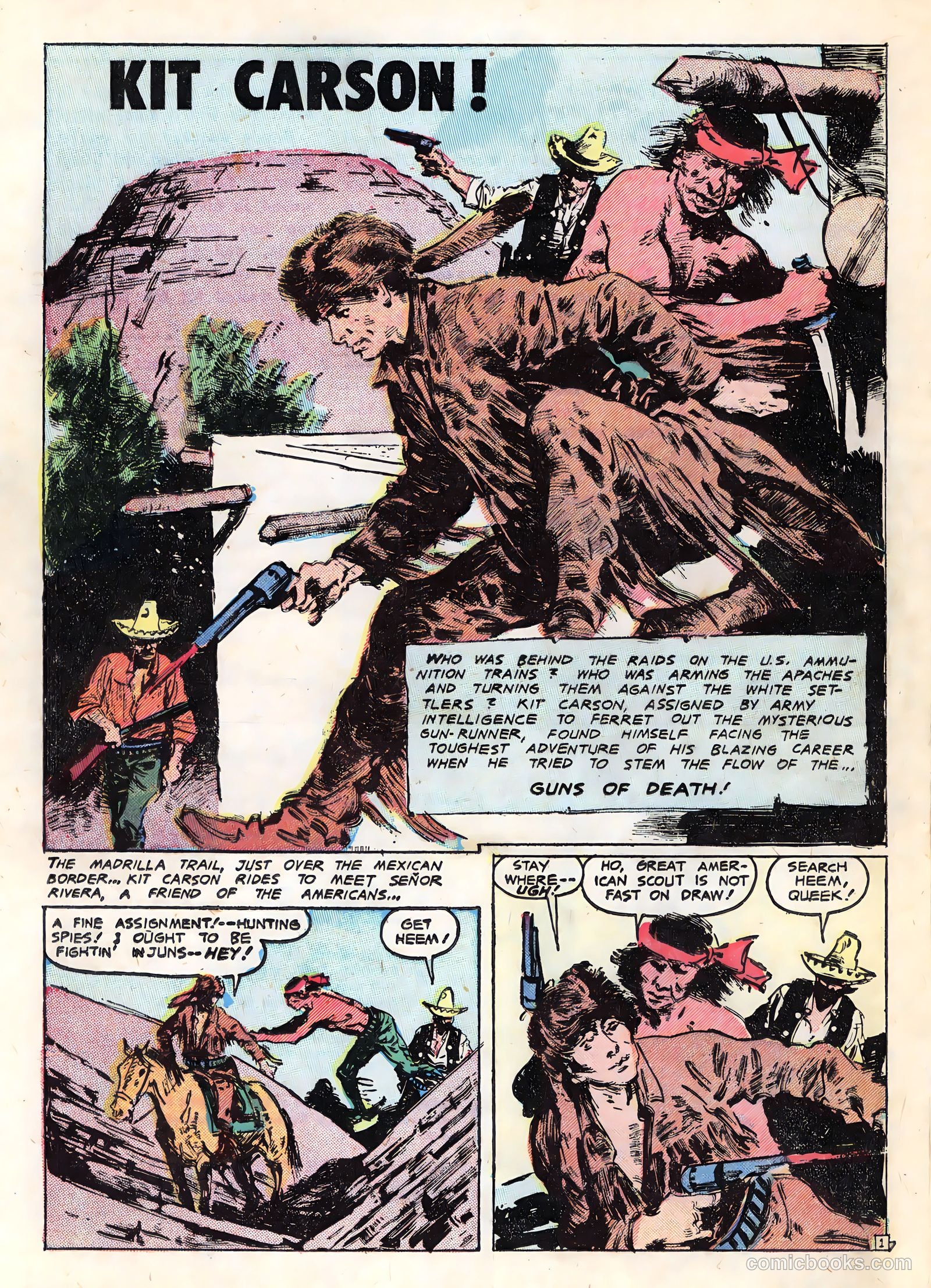 Blazing Six Guns #1 — page 20 of 36