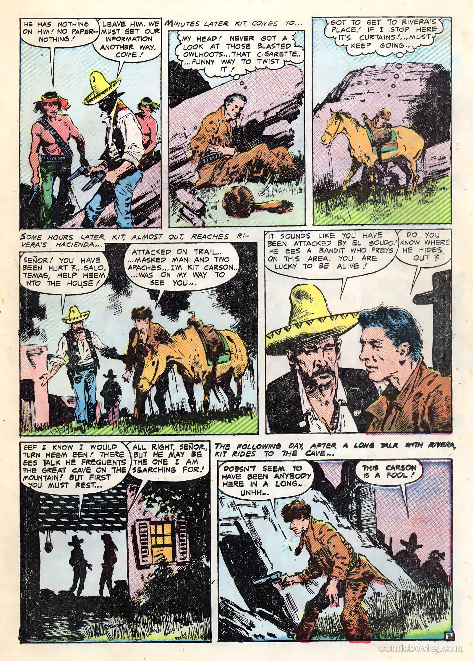 Blazing Six Guns #1 — page 21 of 36