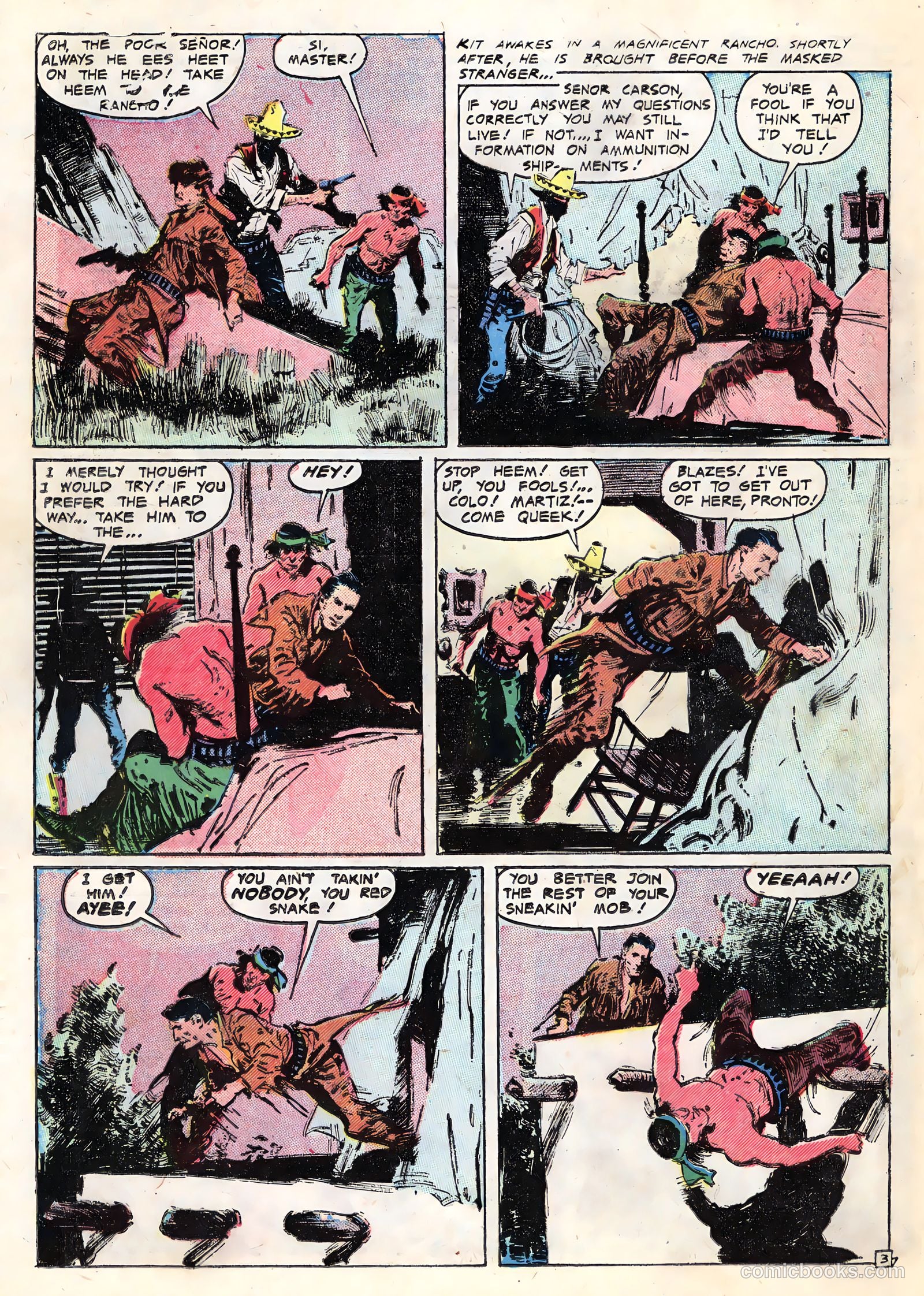 Blazing Six Guns #1 — page 22 of 36