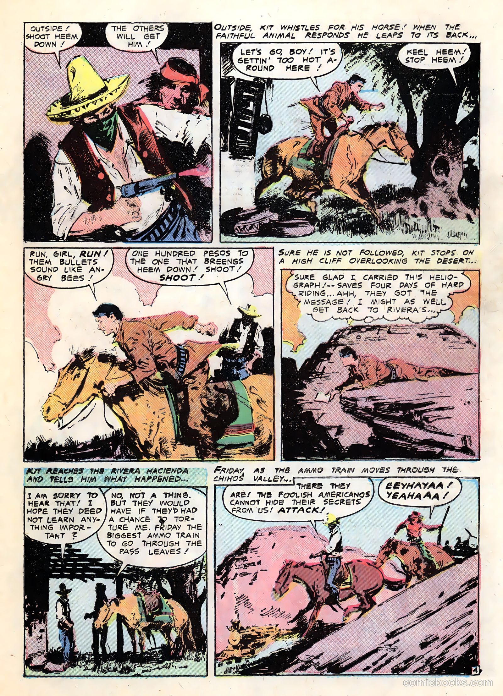Blazing Six Guns #1 — page 23 of 36