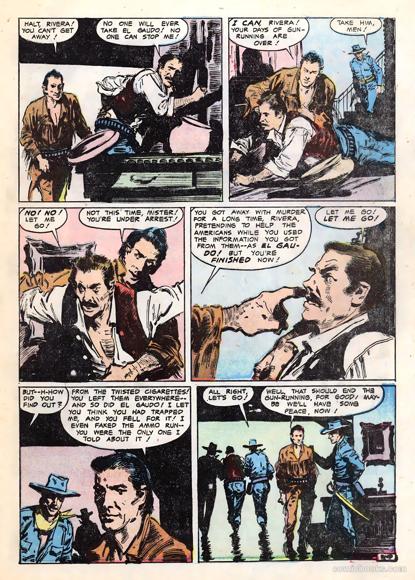 Blazing Six Guns #1 — page 25 of 36