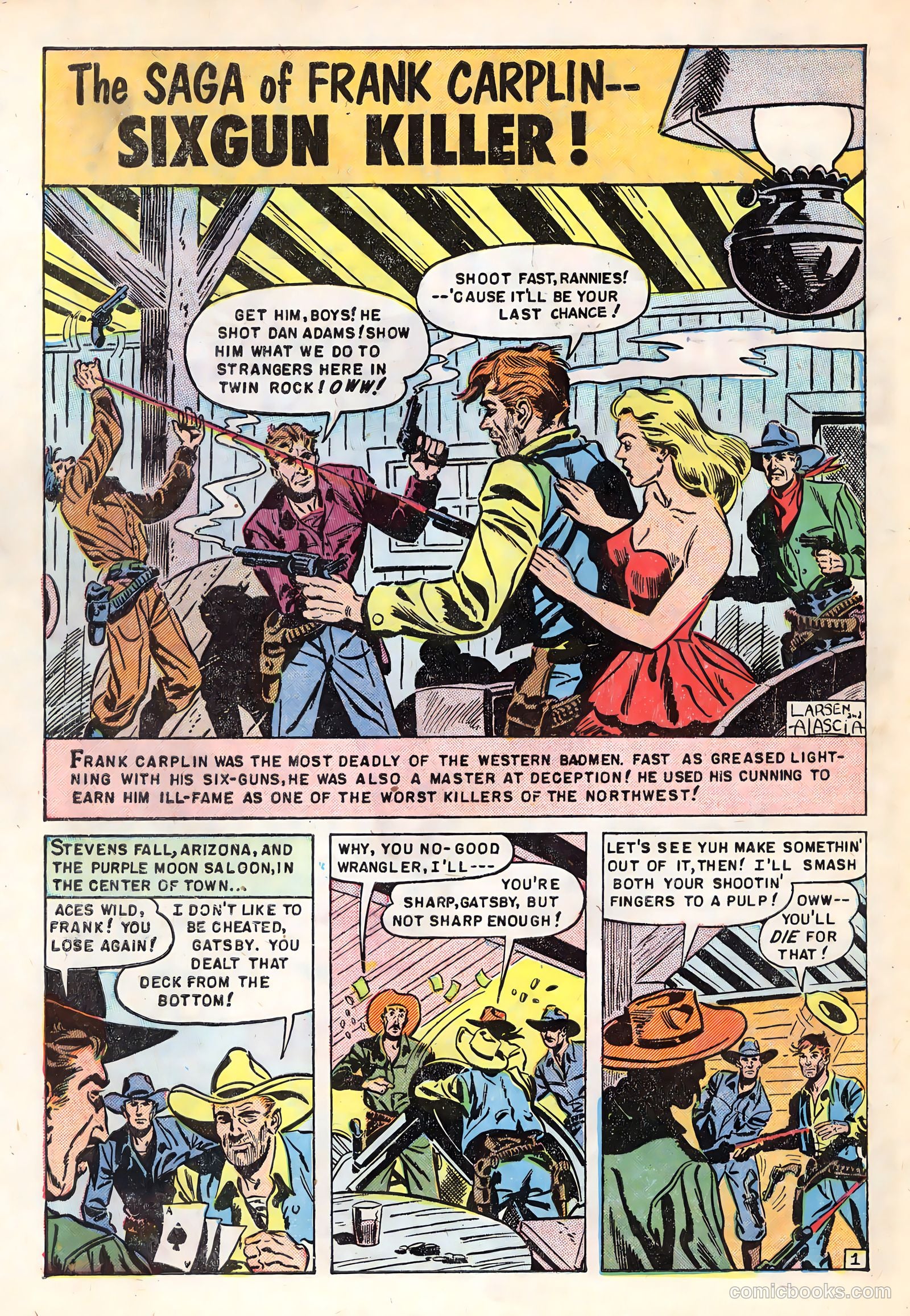Blazing Six Guns #1 — page 28 of 36