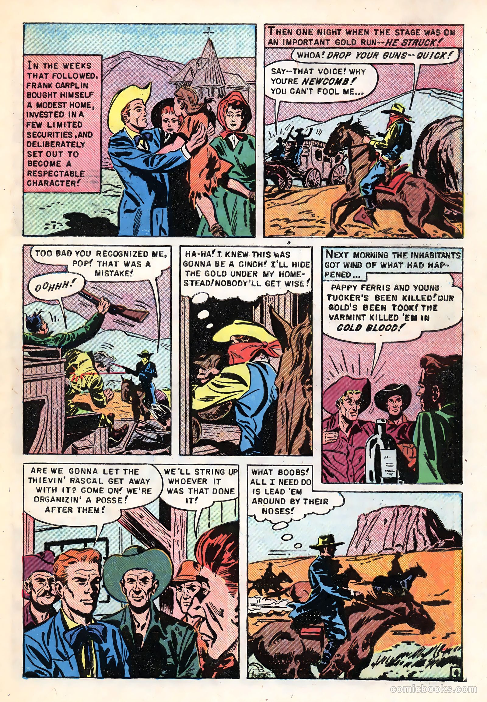 Blazing Six Guns #1 — page 31 of 36