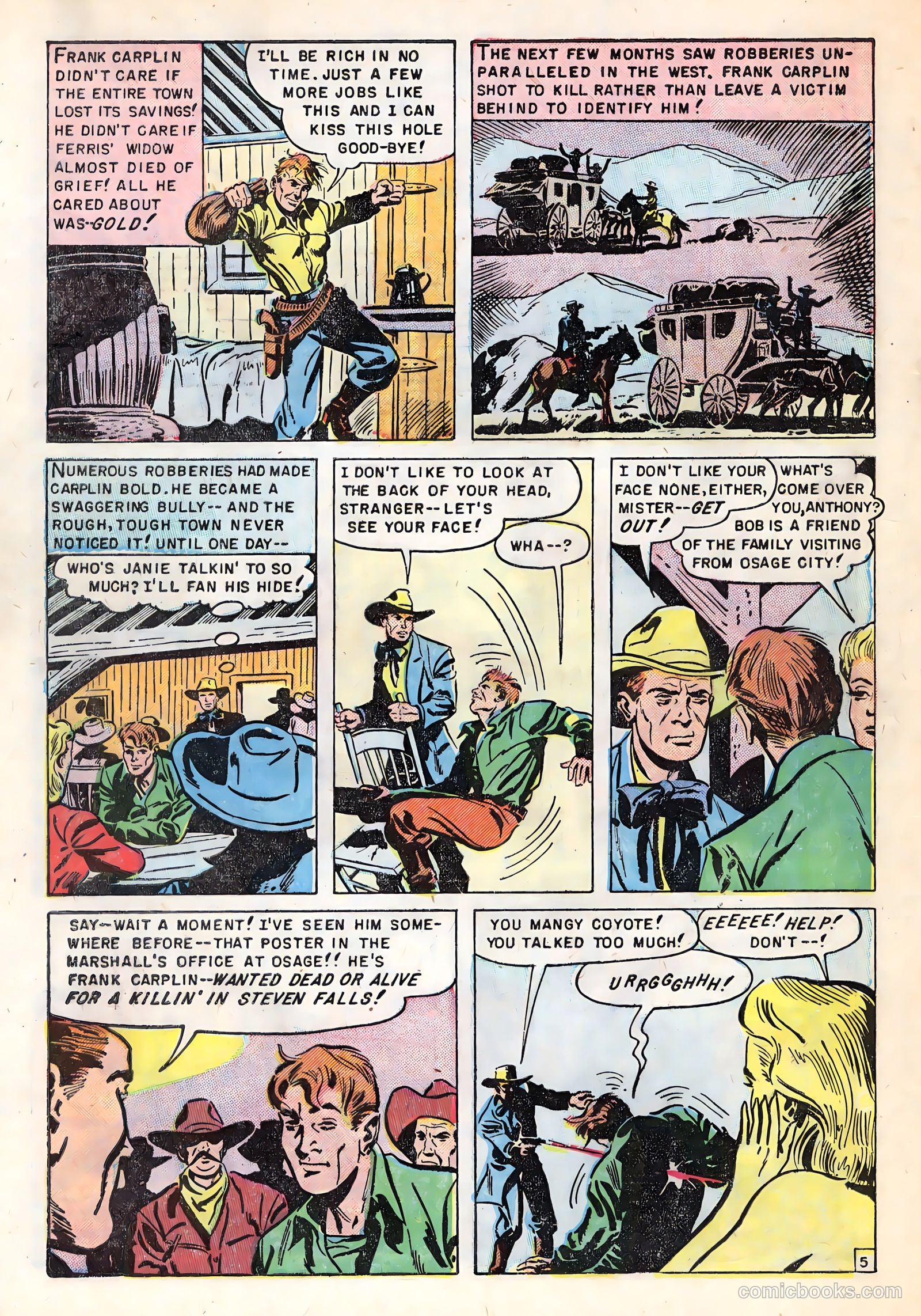 Blazing Six Guns #1 — page 32 of 36