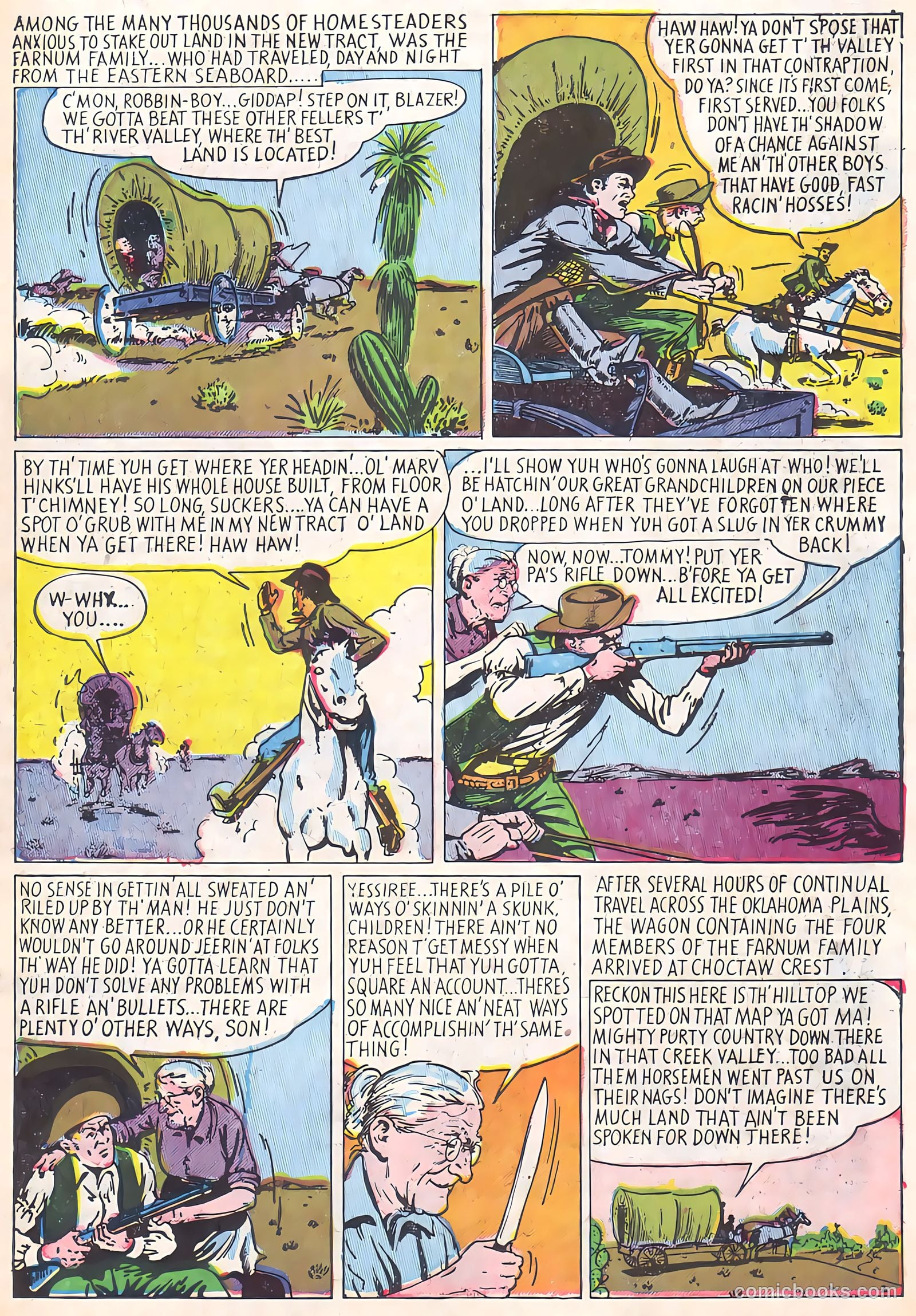 Blazing Sixguns #1 — page 4 of 37