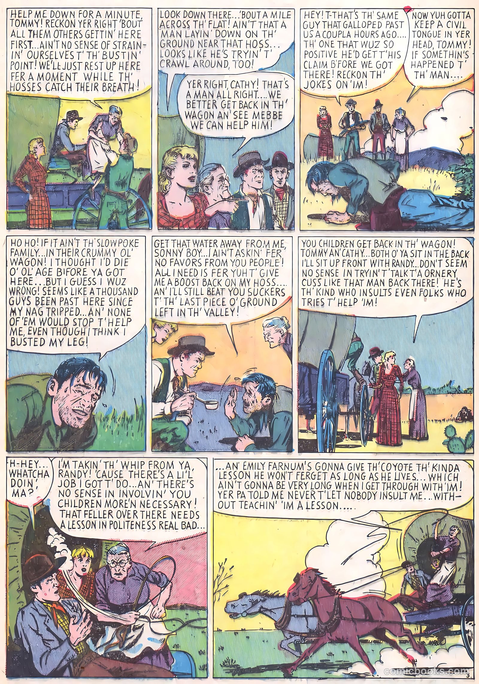 Blazing Sixguns #1 — page 5 of 37