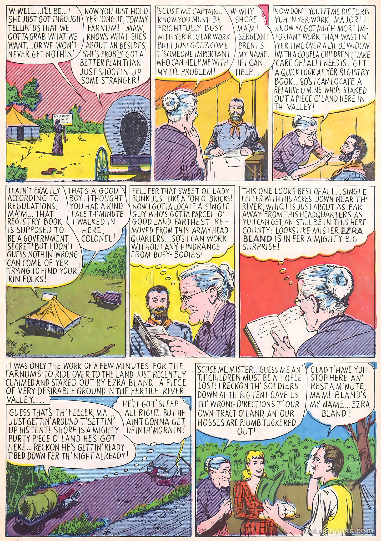 Blazing Sixguns #1 — page 7 of 37