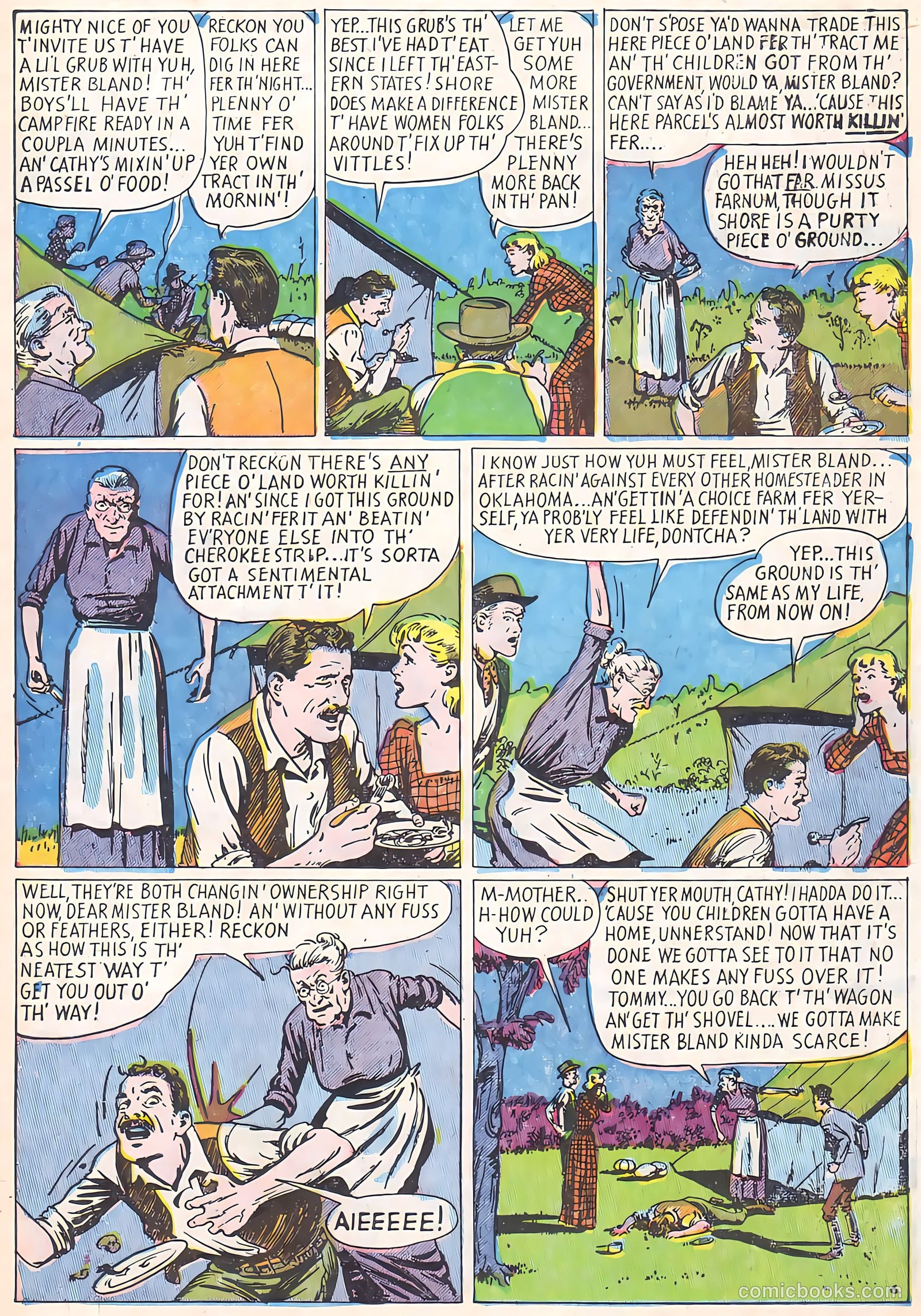 Blazing Sixguns #1 — page 8 of 37