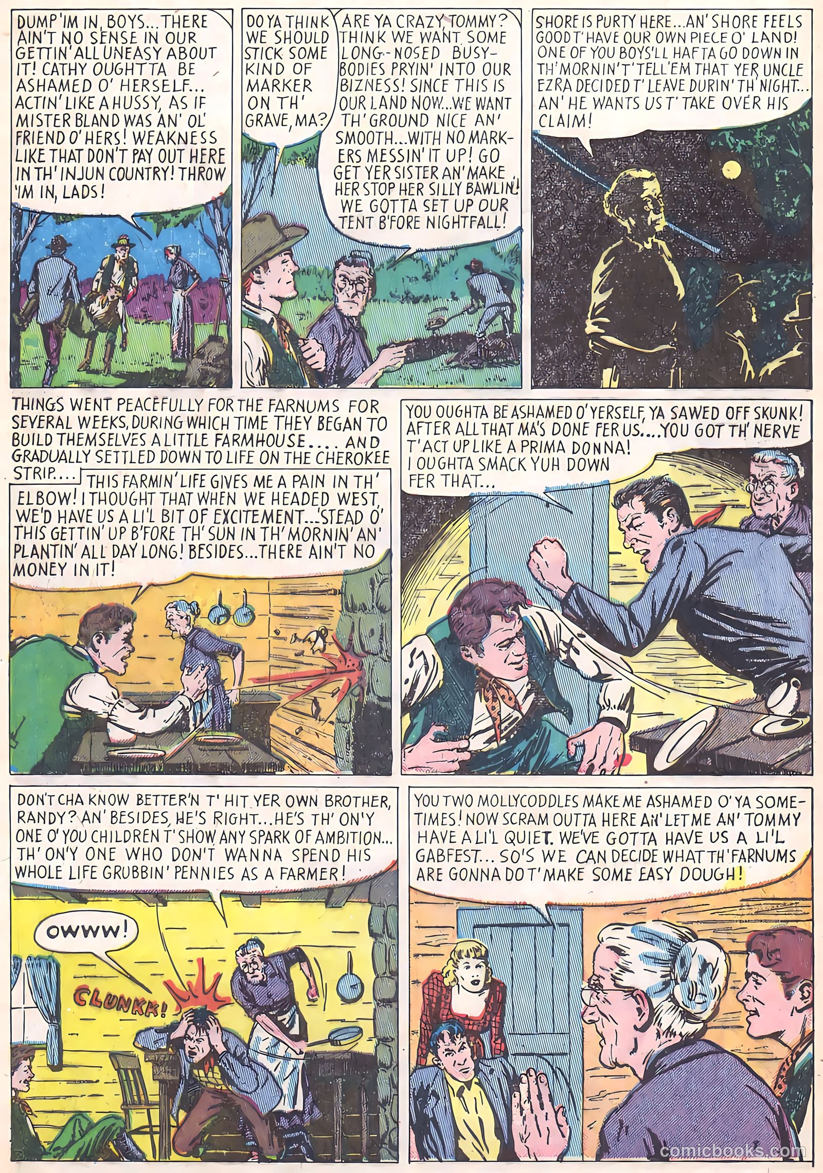 Blazing Sixguns #1 — page 9 of 37