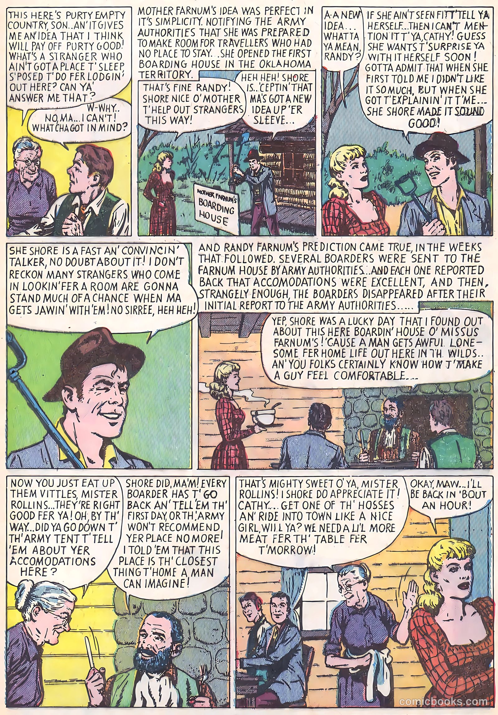 Blazing Sixguns #1 — page 10 of 37