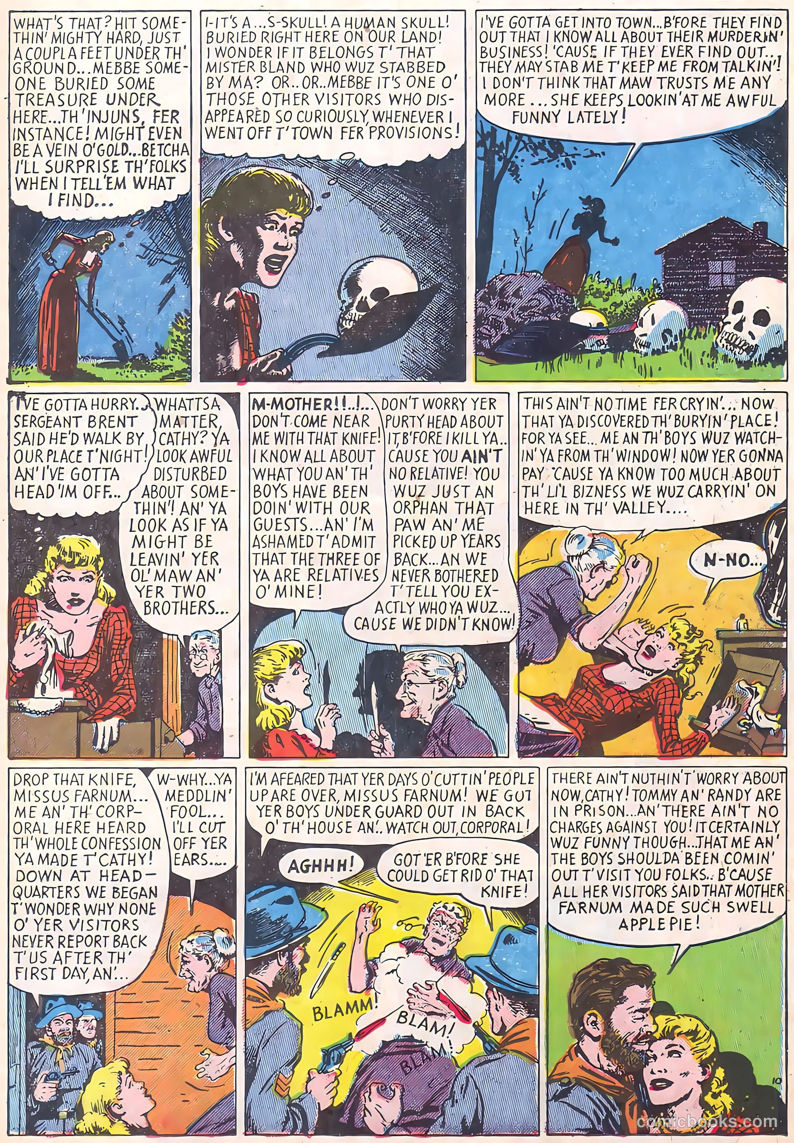 Blazing Sixguns #1 — page 12 of 37