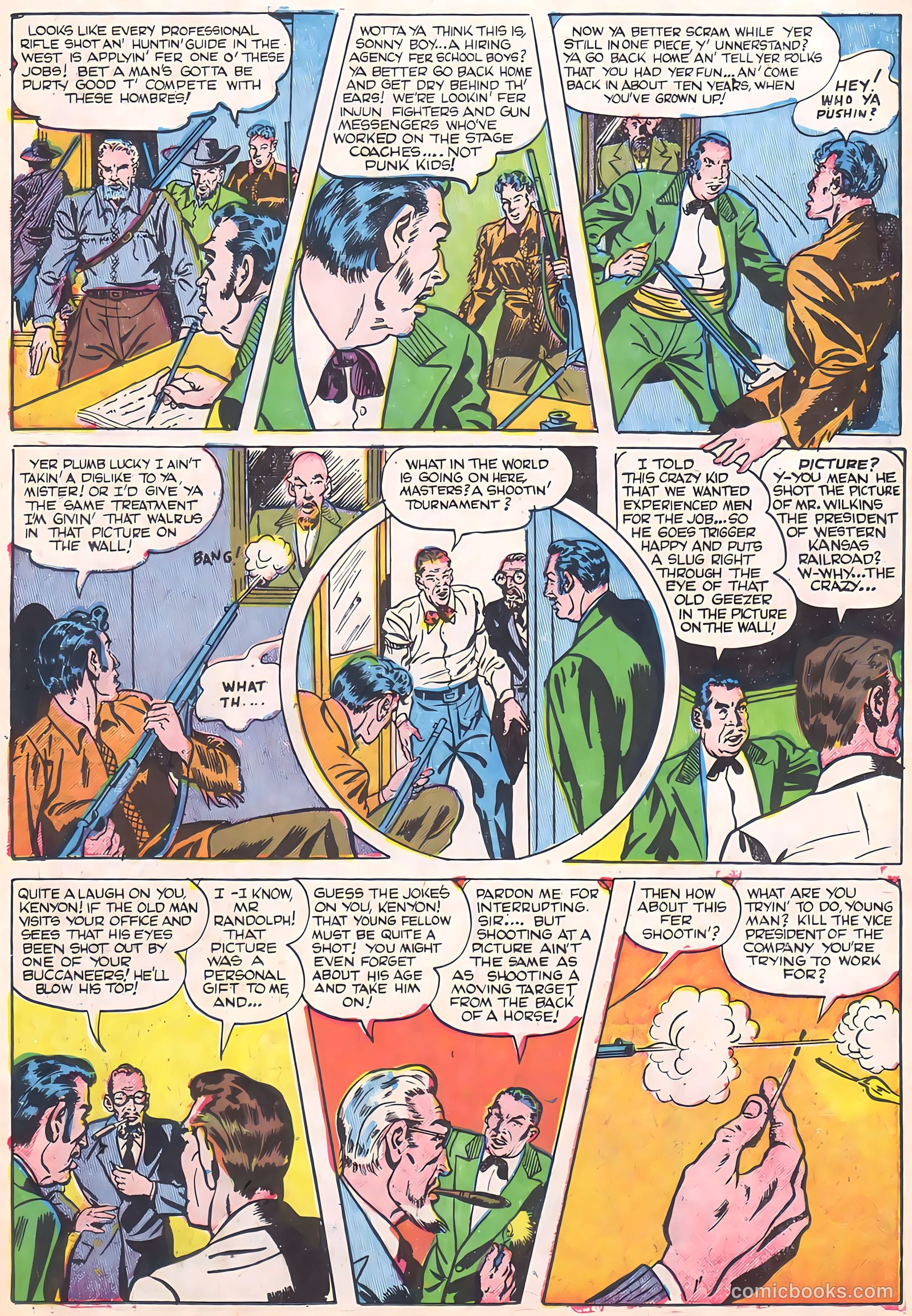 Blazing Sixguns #1 — page 15 of 37