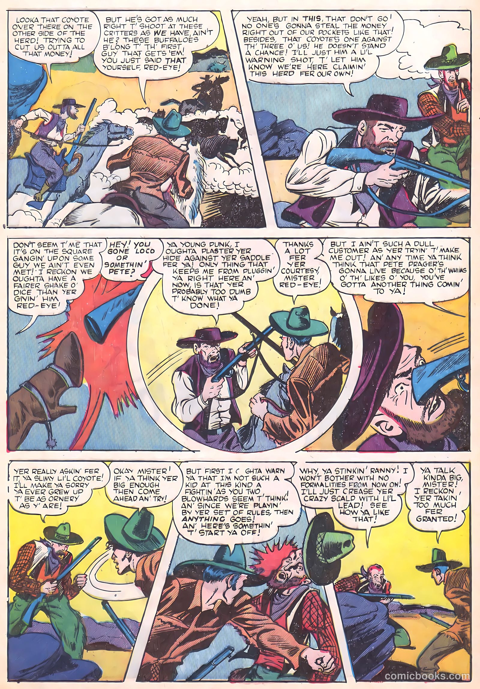 Blazing Sixguns #1 — page 17 of 37