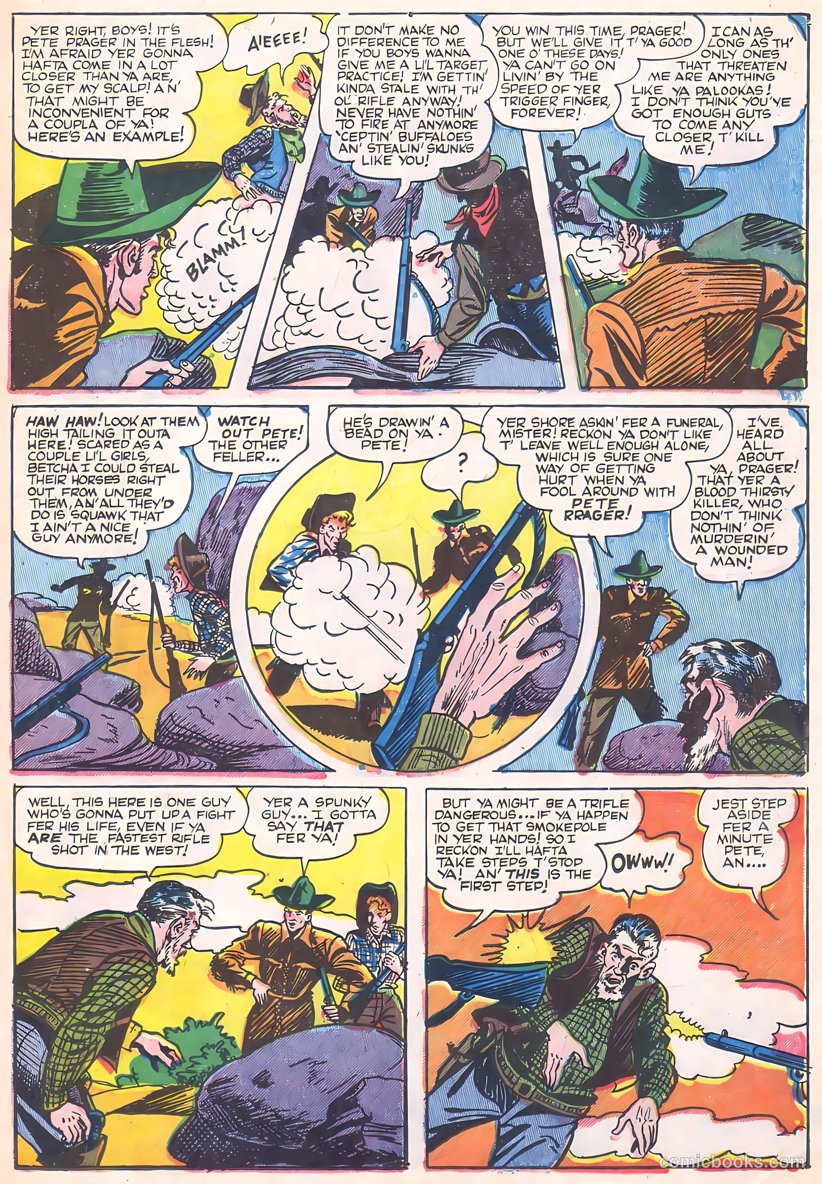 Blazing Sixguns #1 — page 20 of 37